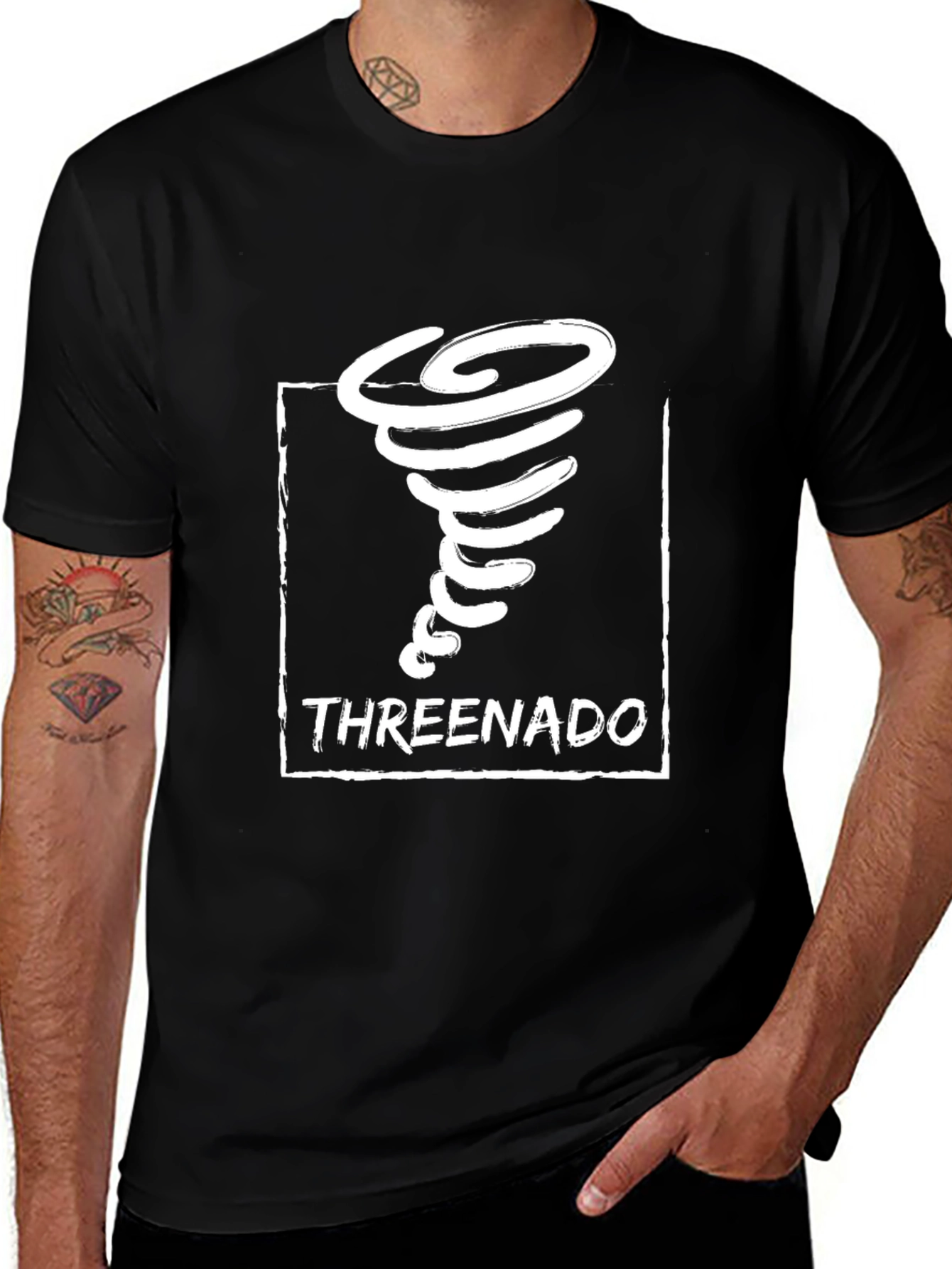 Threenado T-Shirt - Tornado Graphic Tee