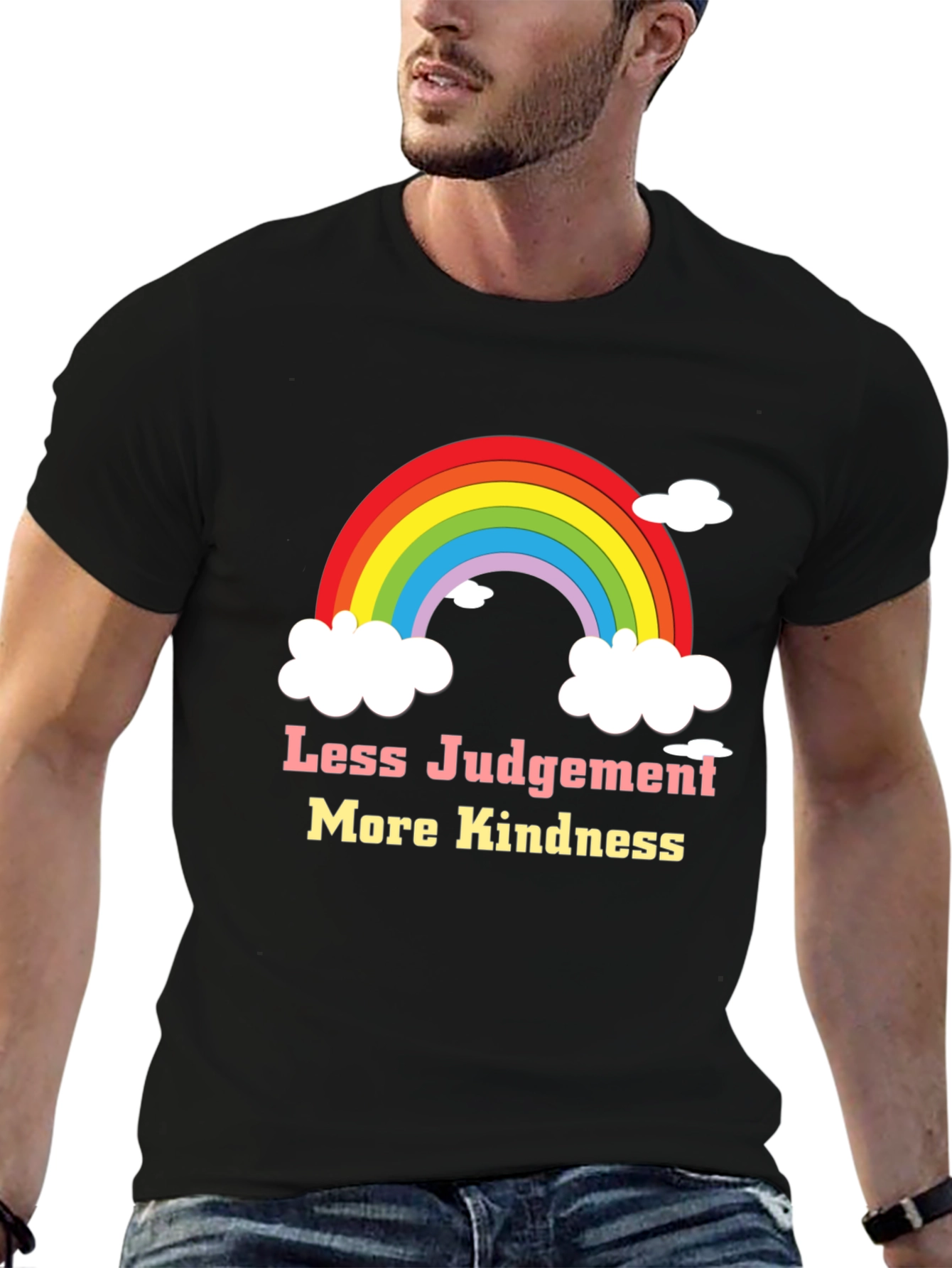 Kindness Rainbow Graphic Tee