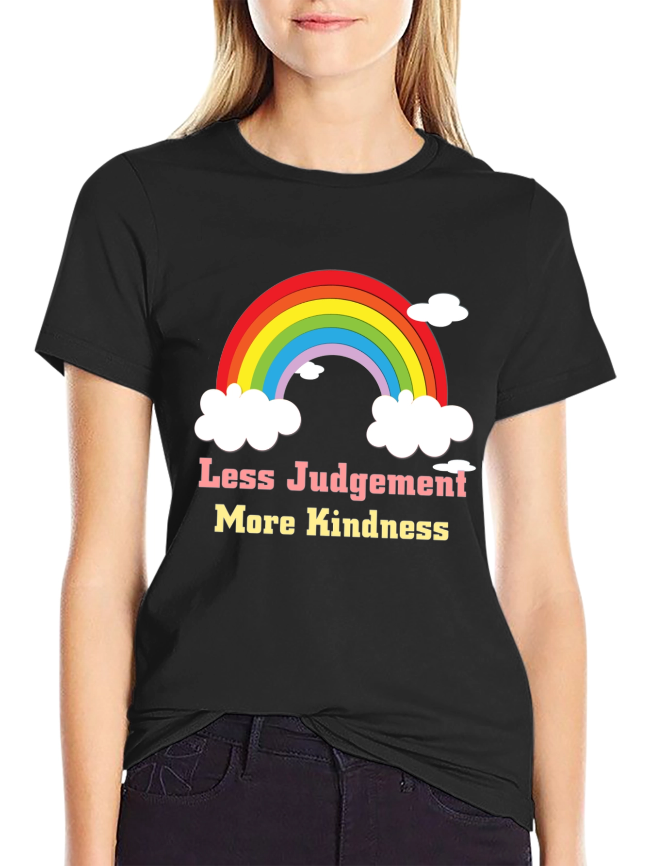 Kindness Rainbow Graphic Tee