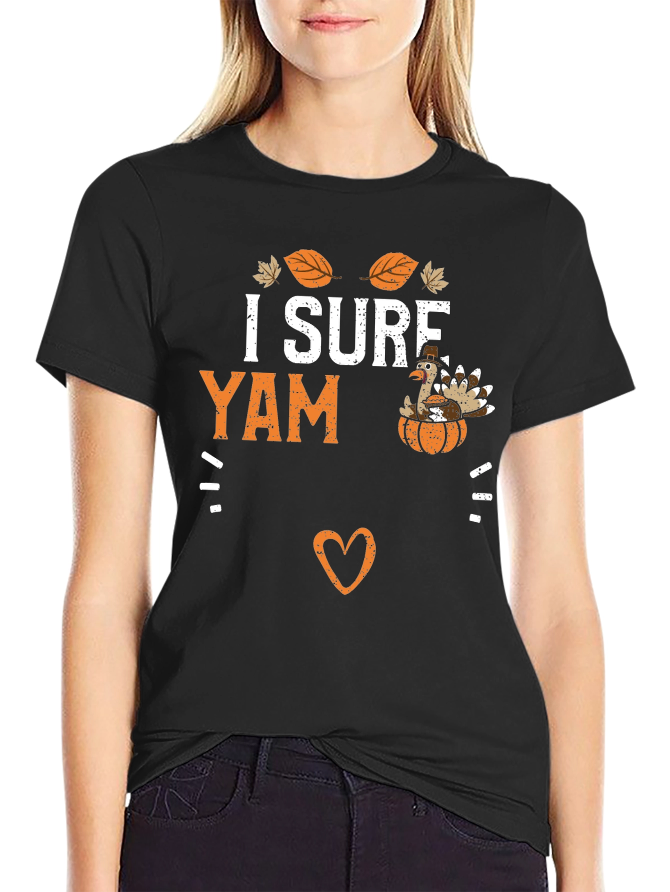I Sure Yam Thanksgiving Turkey T-Shirt