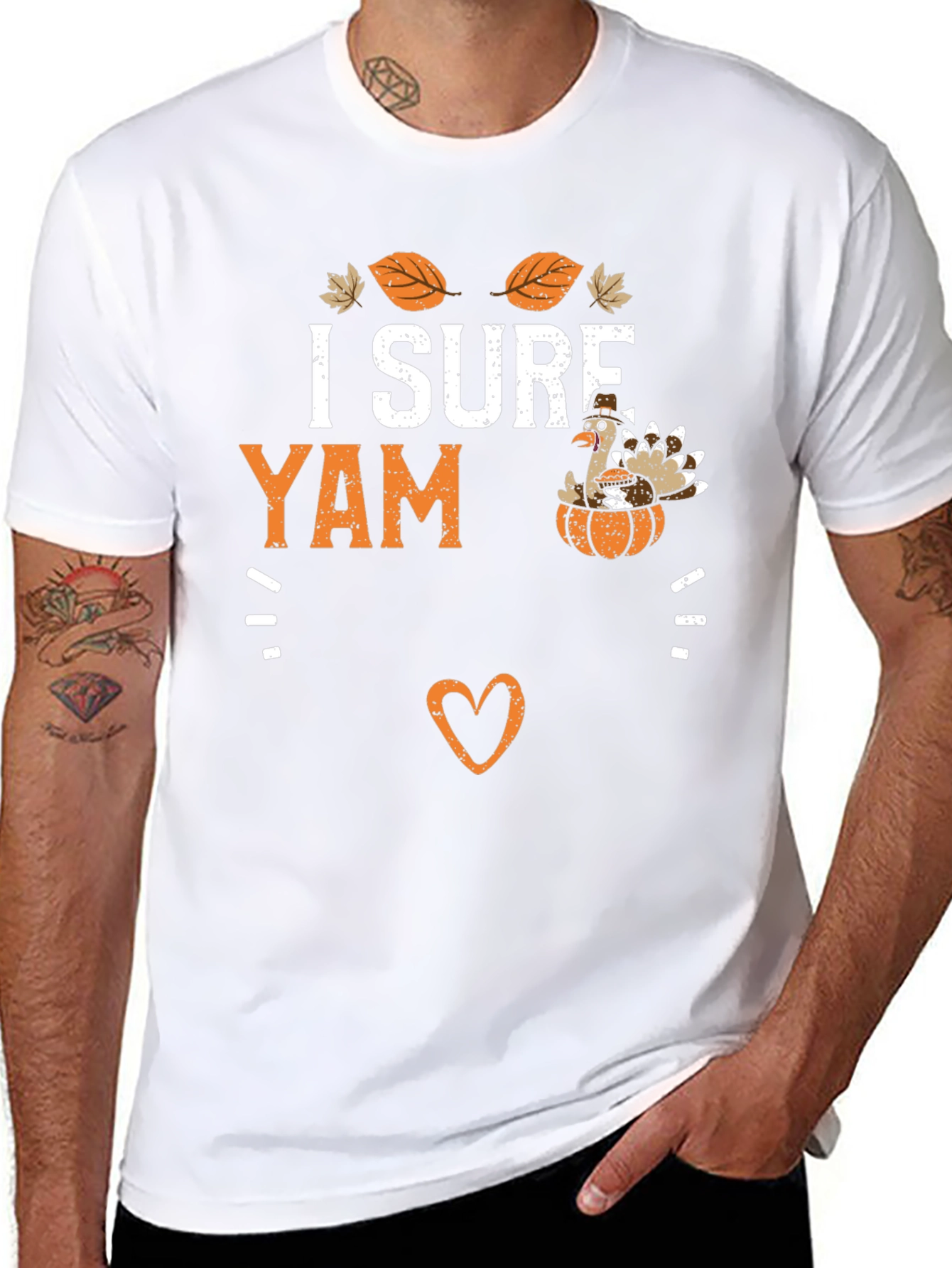 I Sure Yam Thanksgiving Turkey T-Shirt