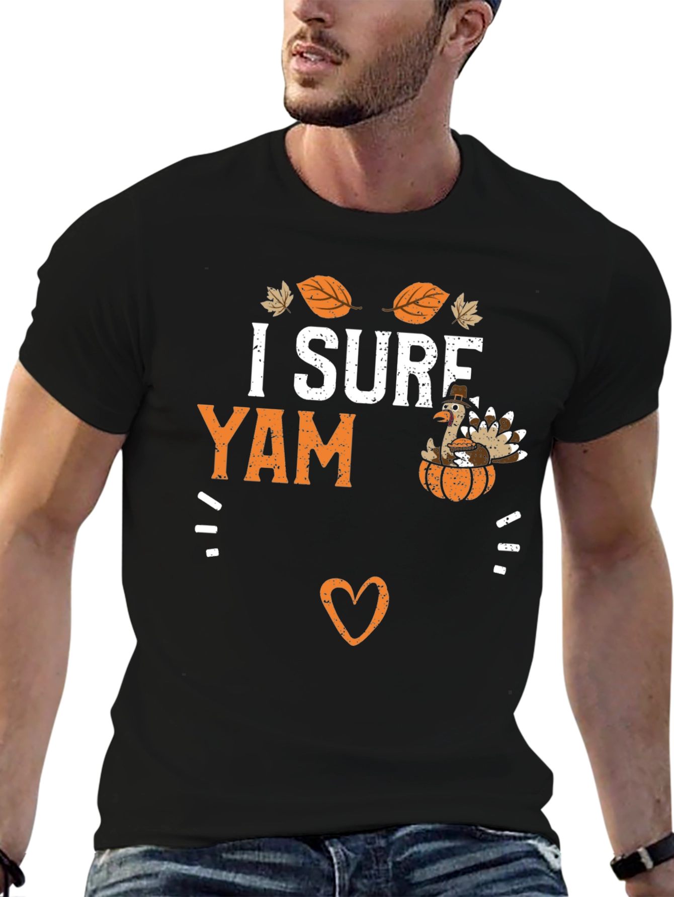 I Sure Yam Thanksgiving Turkey T-Shirt