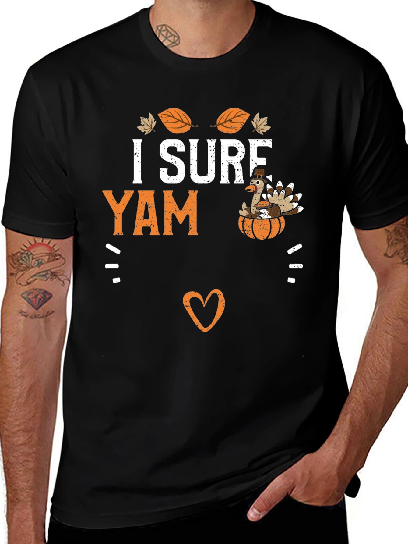 I Sure Yam Thanksgiving Turkey T-Shirt
