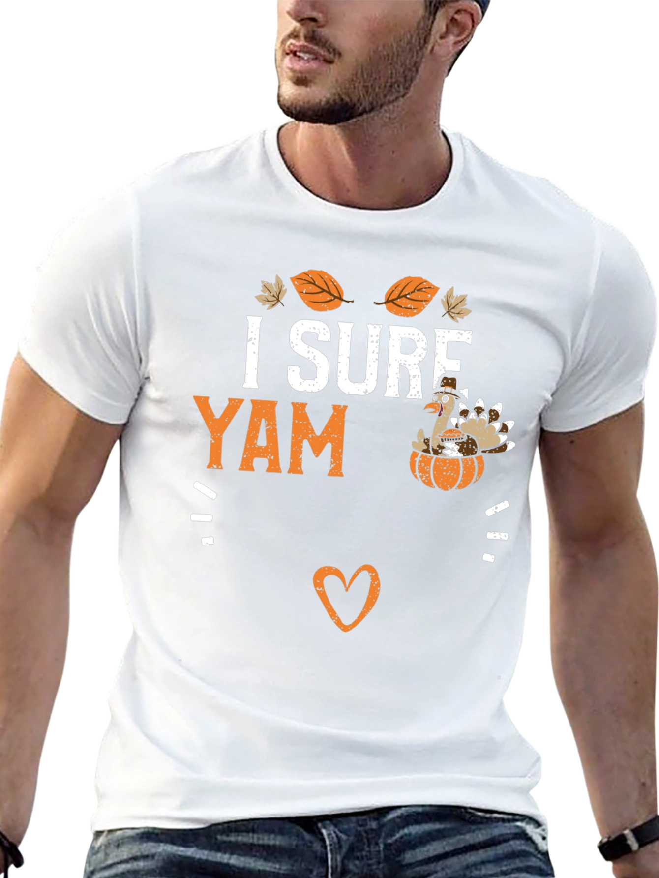 I Sure Yam Thanksgiving Turkey T-Shirt