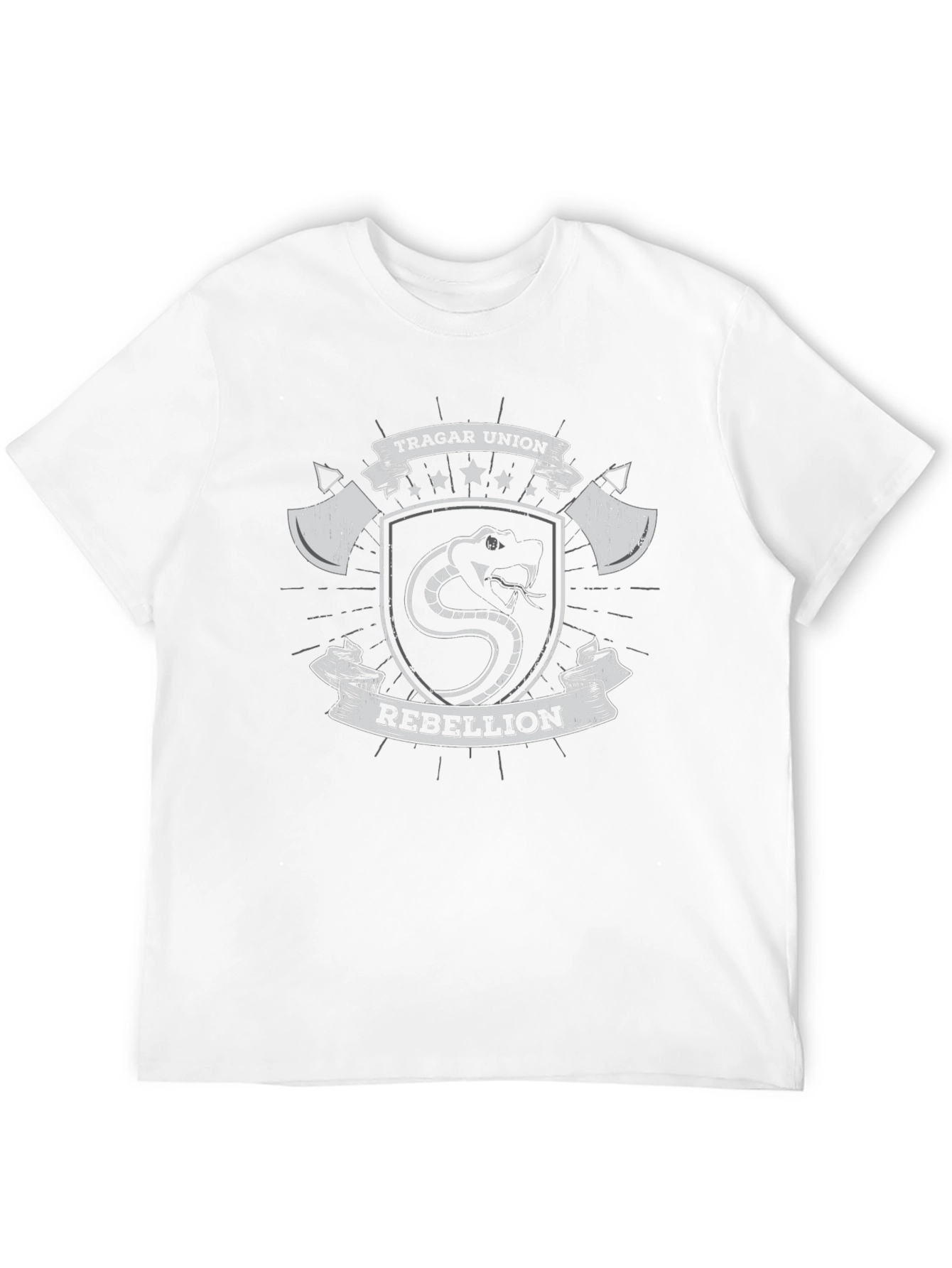 Tragar Union Rebellion Graphic T-Shirt - Black