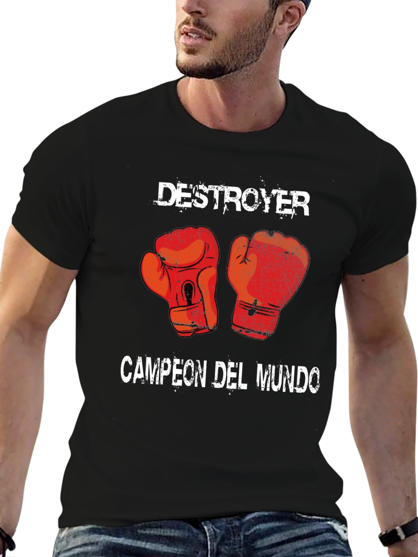 Destroyer Campeon Boxing Gloves T-Shirt