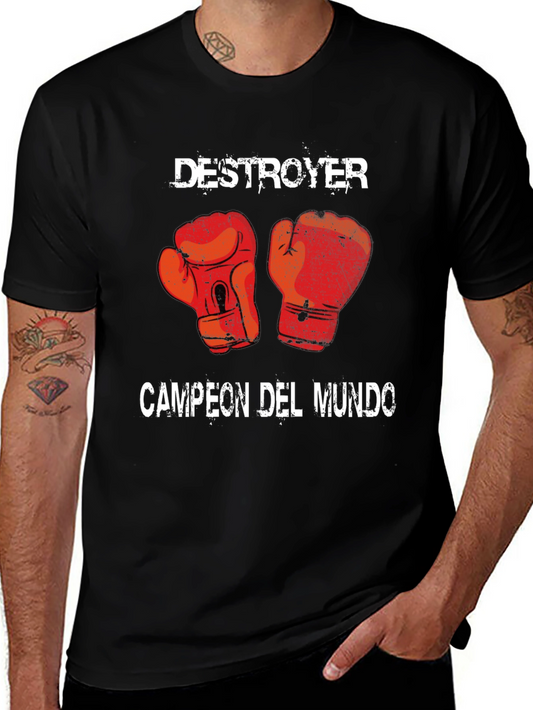 Destroyer Campeon Boxing Gloves T-Shirt