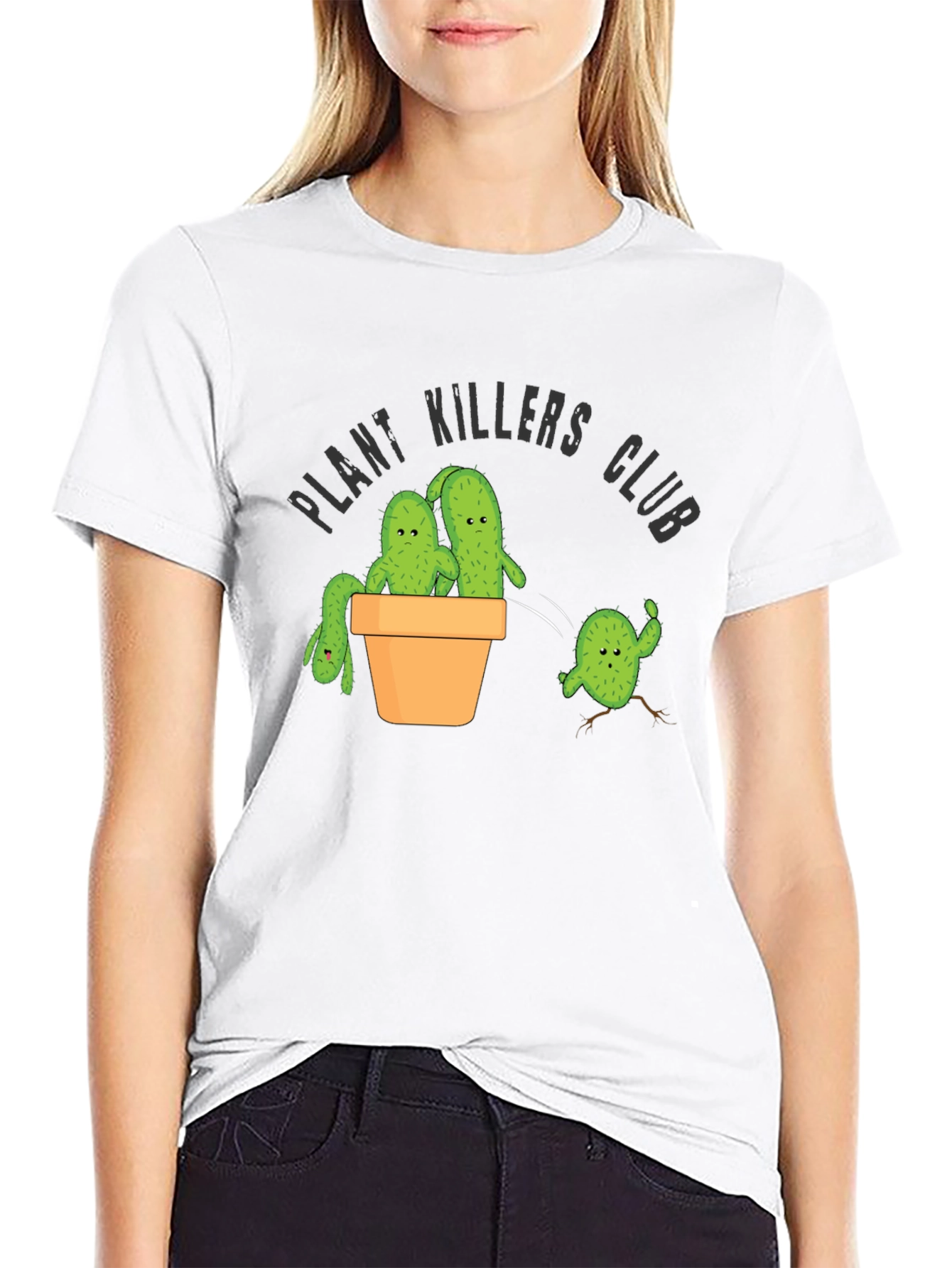 Plant Killers Club Black T-Shirt