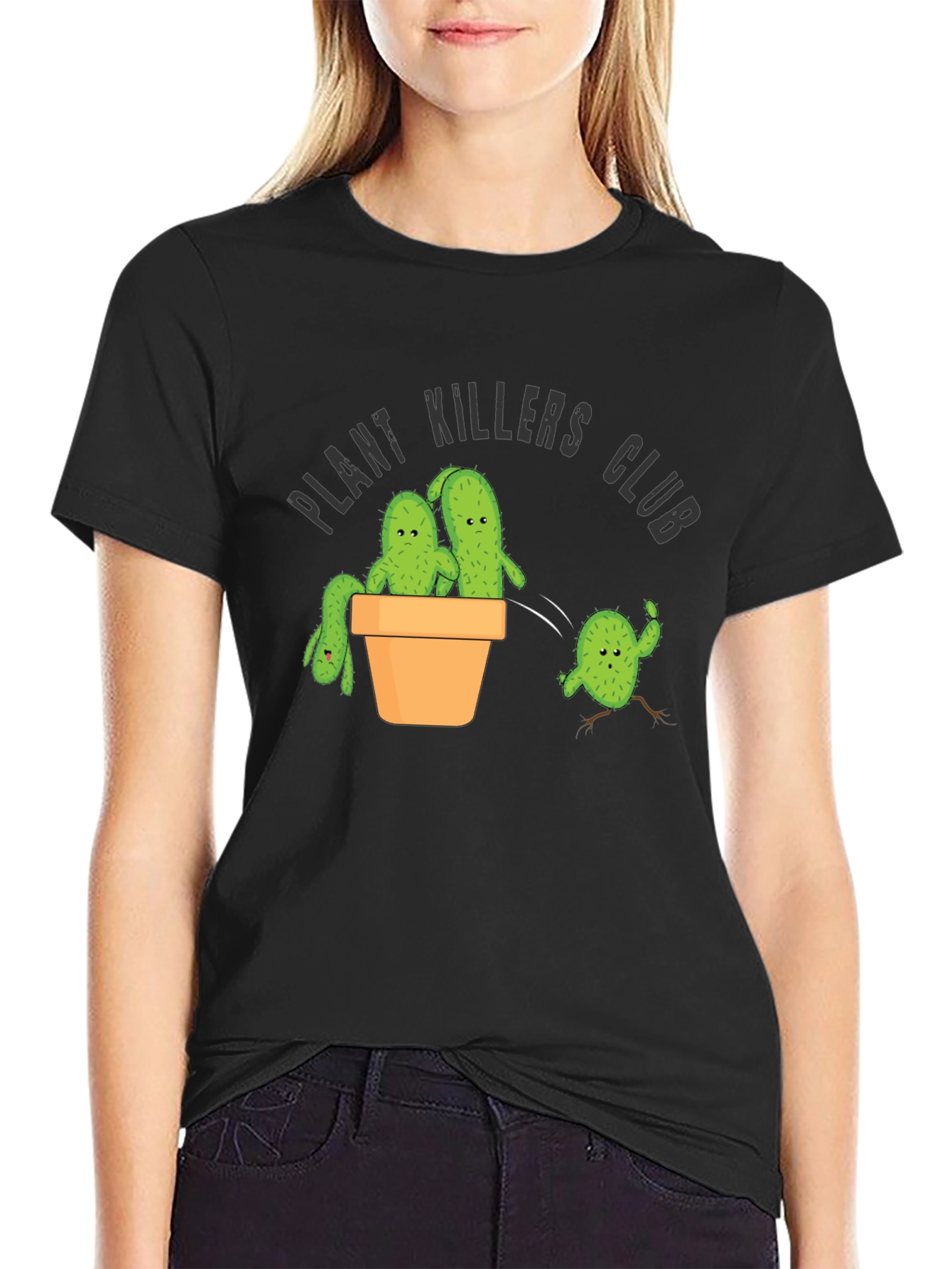 Plant Killers Club Black T-Shirt