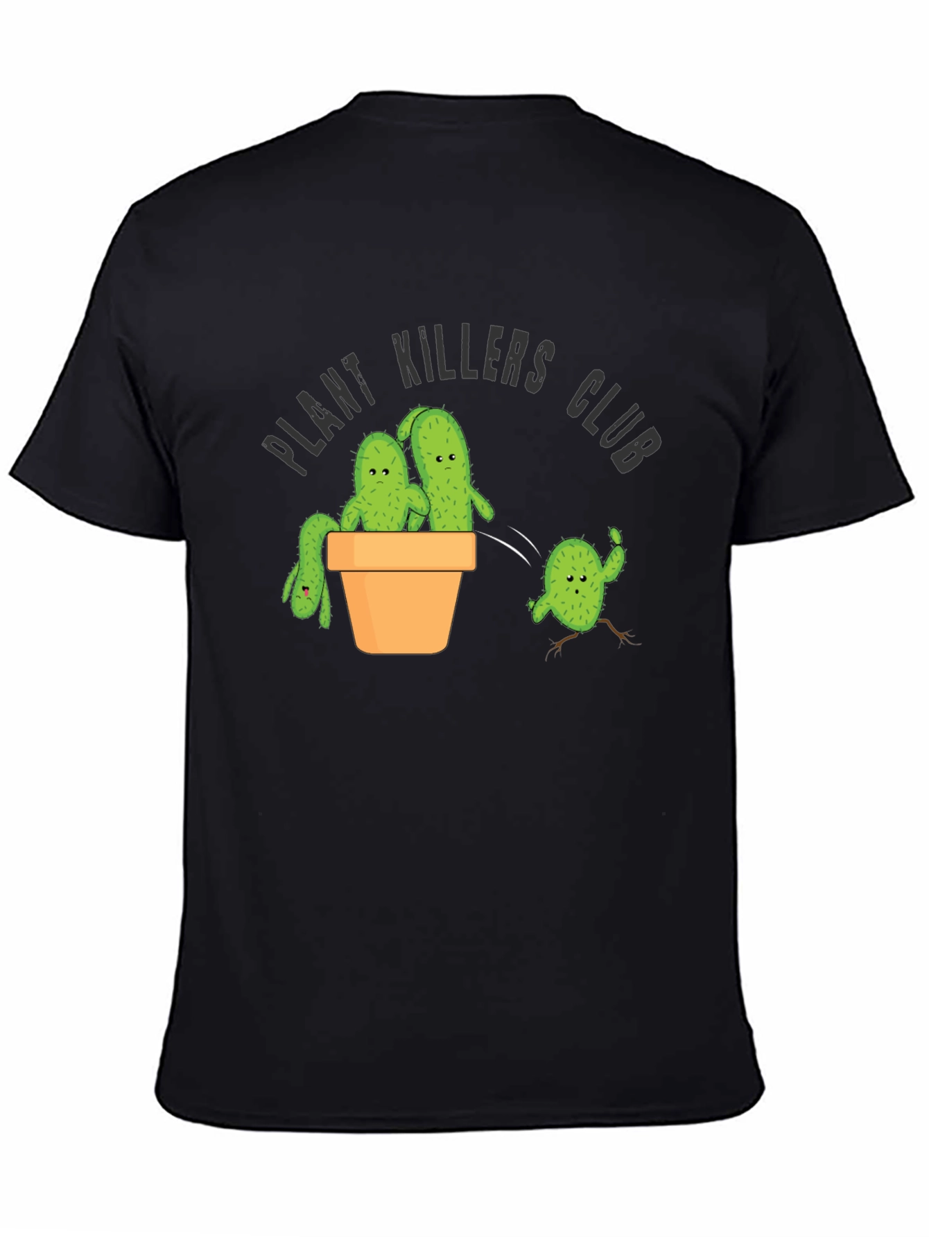 Plant Killers Club Black T-Shirt