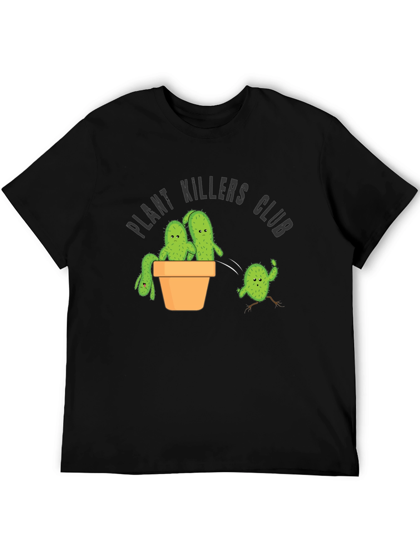 Plant Killers Club Black T-Shirt