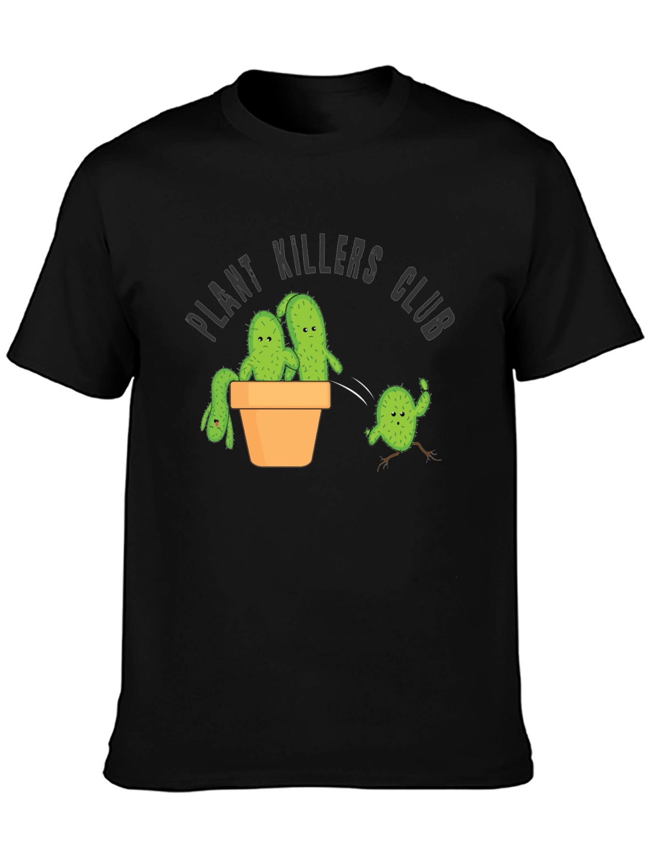 Plant Killers Club Black T-Shirt