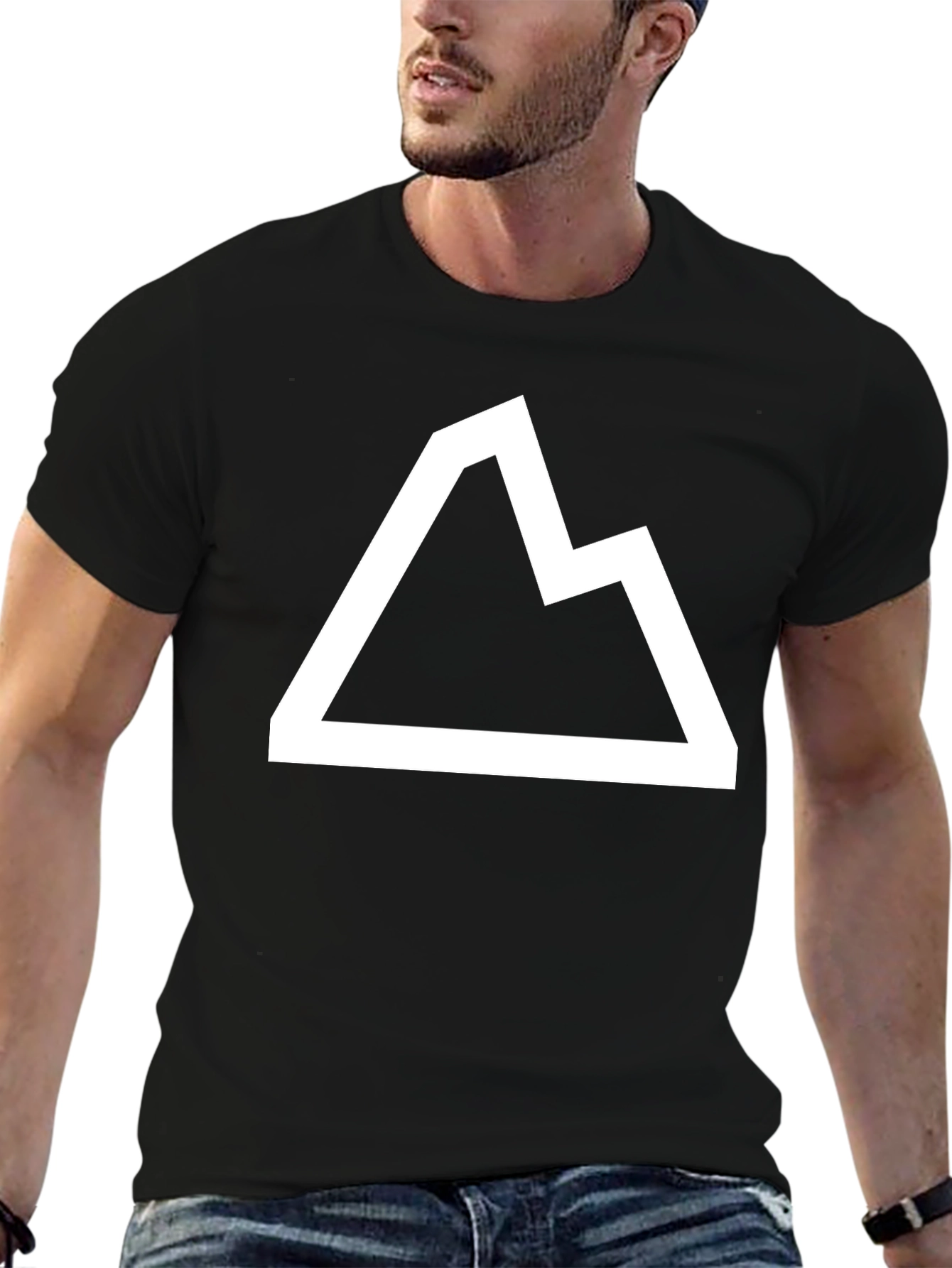 Minimalist Mountain Graphic Tee