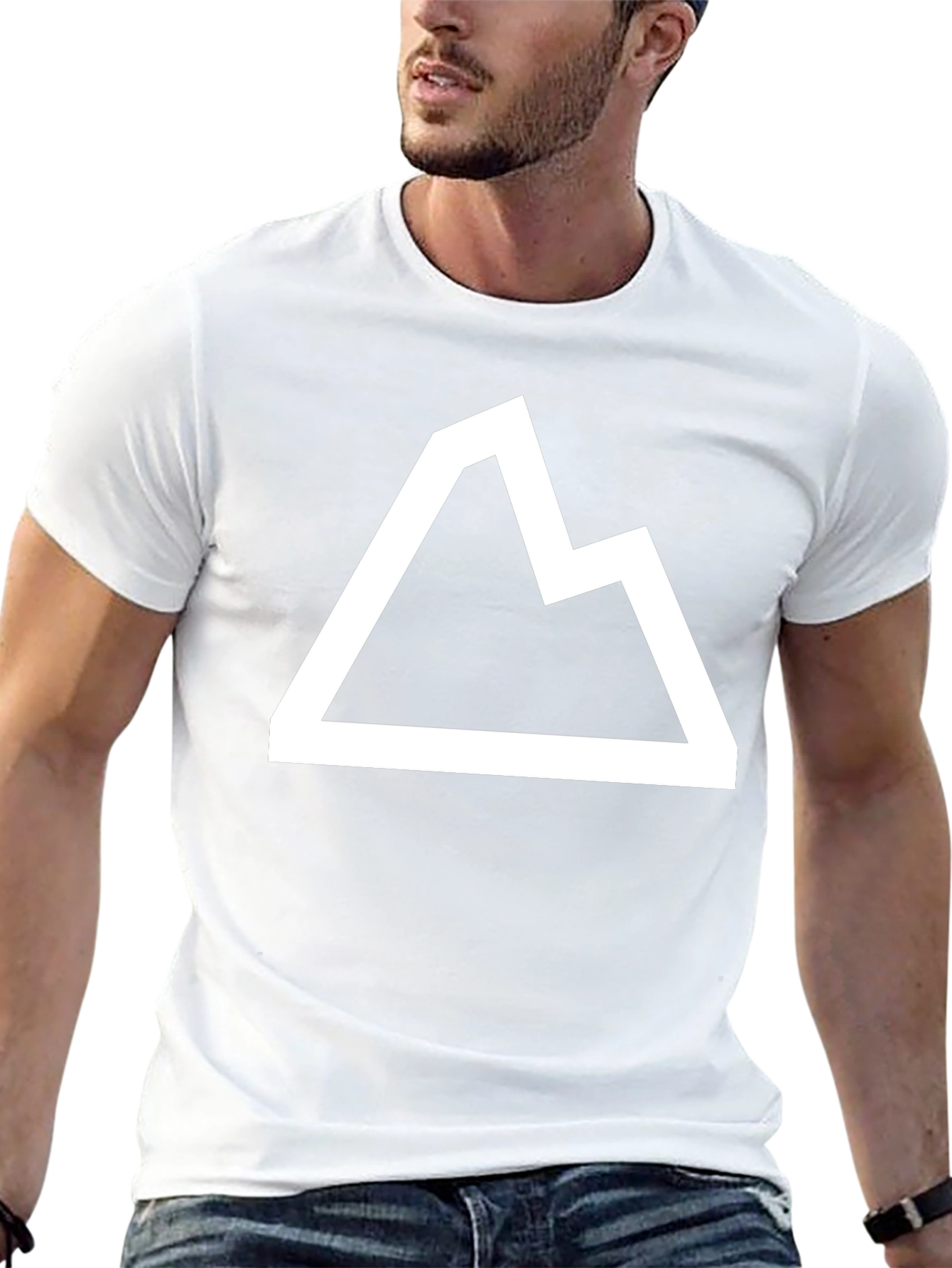 Minimalist Mountain Graphic Tee