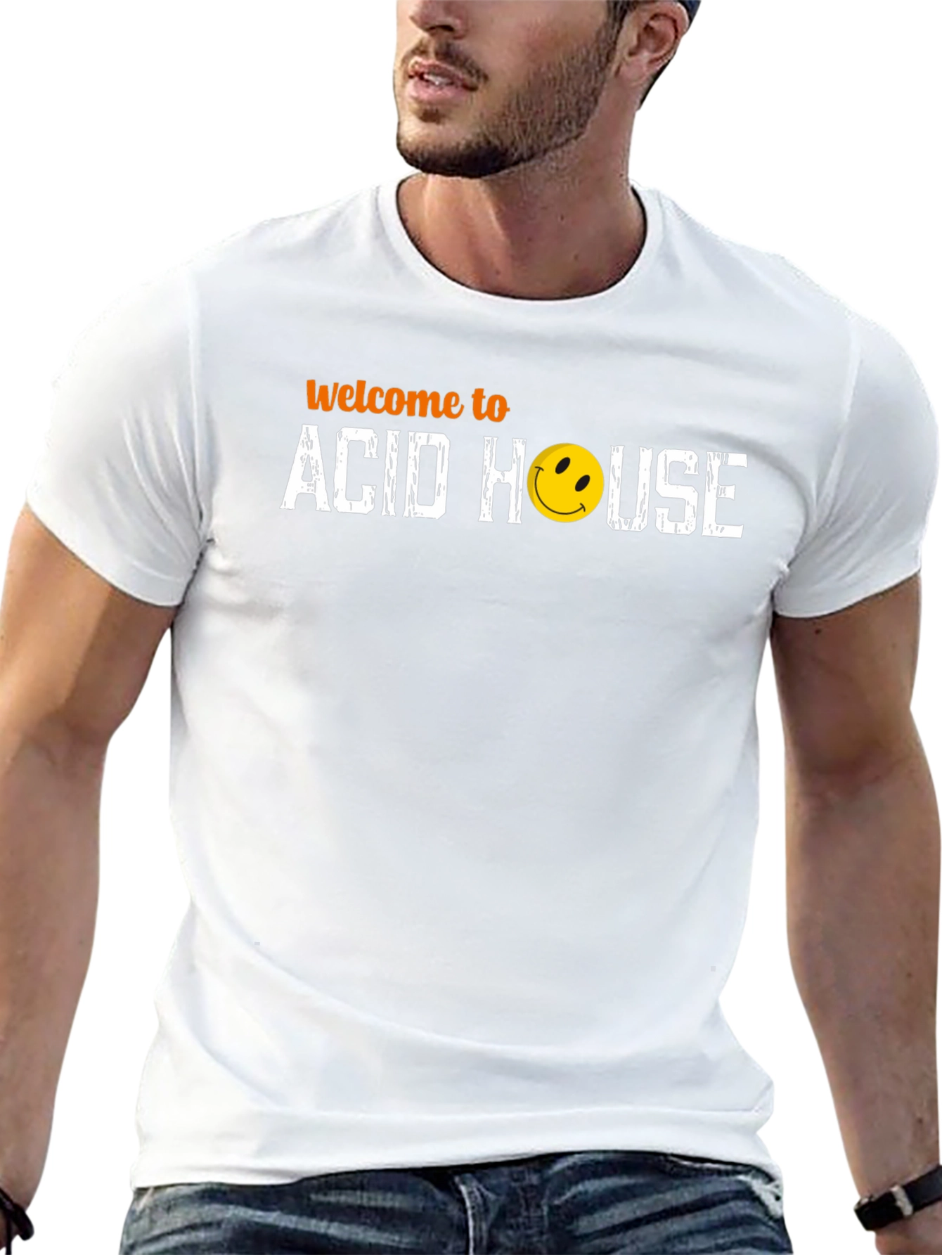 Acid House T-Shirt - Welcome to Party!