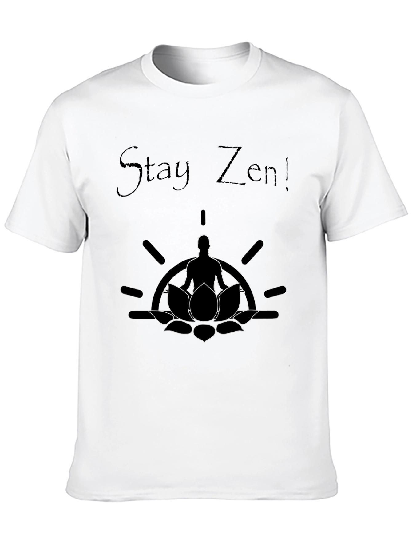 Stay Zen Black T-Shirt
