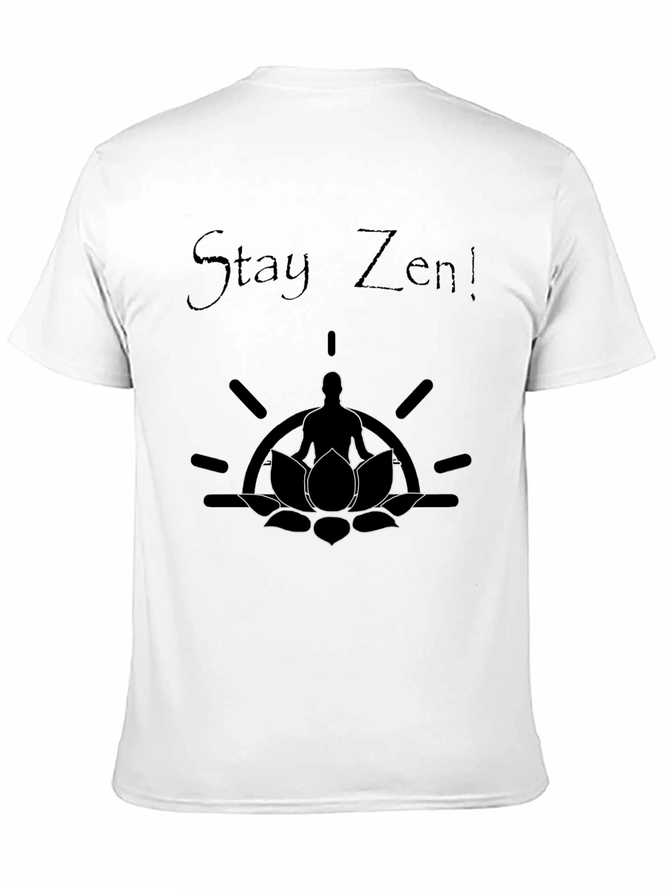 Stay Zen Black T-Shirt
