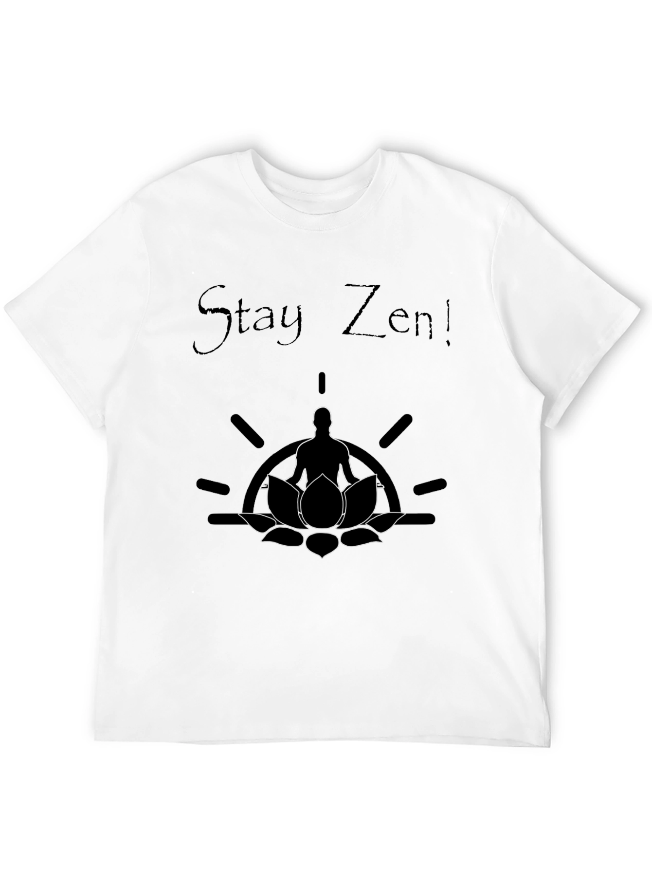 Stay Zen Black T-Shirt