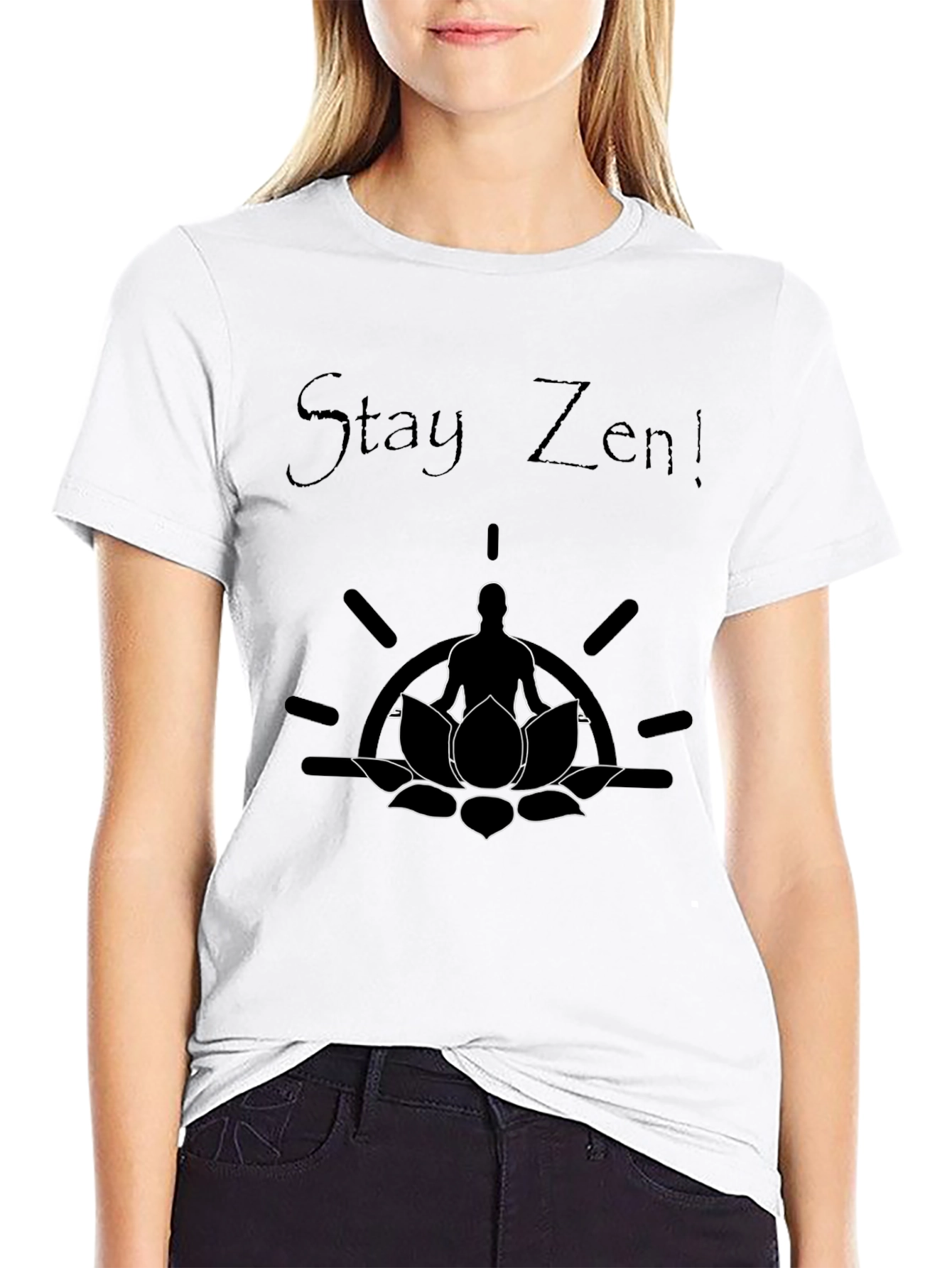 Stay Zen Black T-Shirt