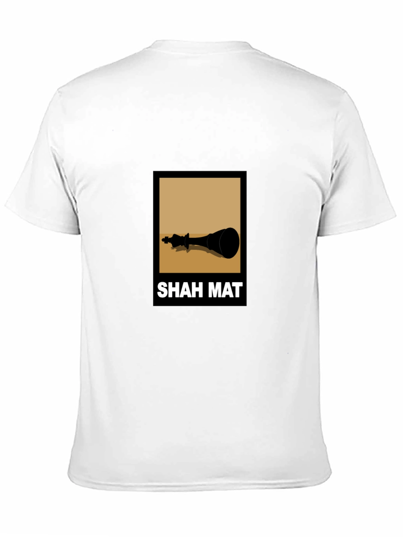 Shah Mat Chess King T-Shirt - Checkmate Tee