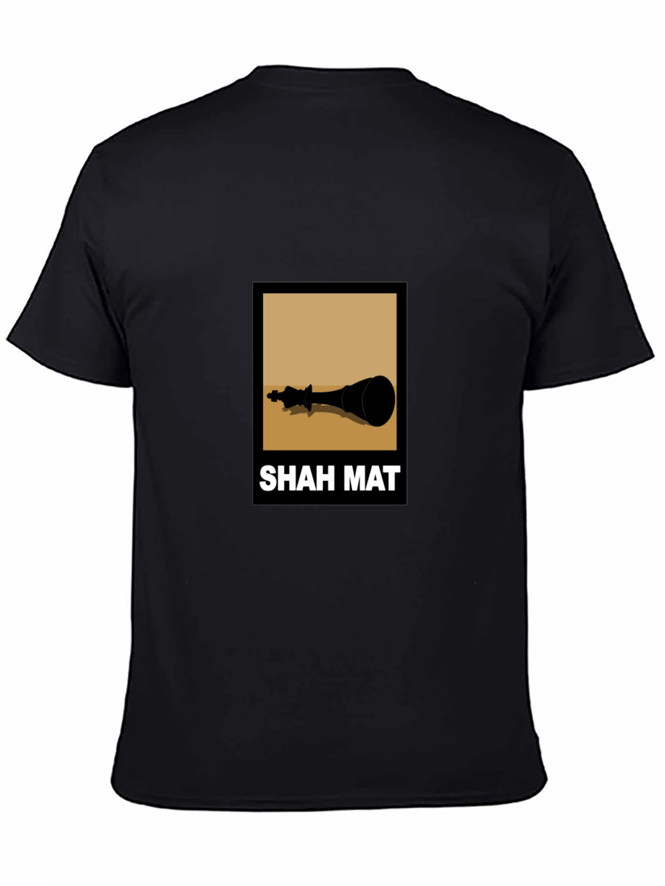 Shah Mat Chess King T-Shirt - Checkmate Tee