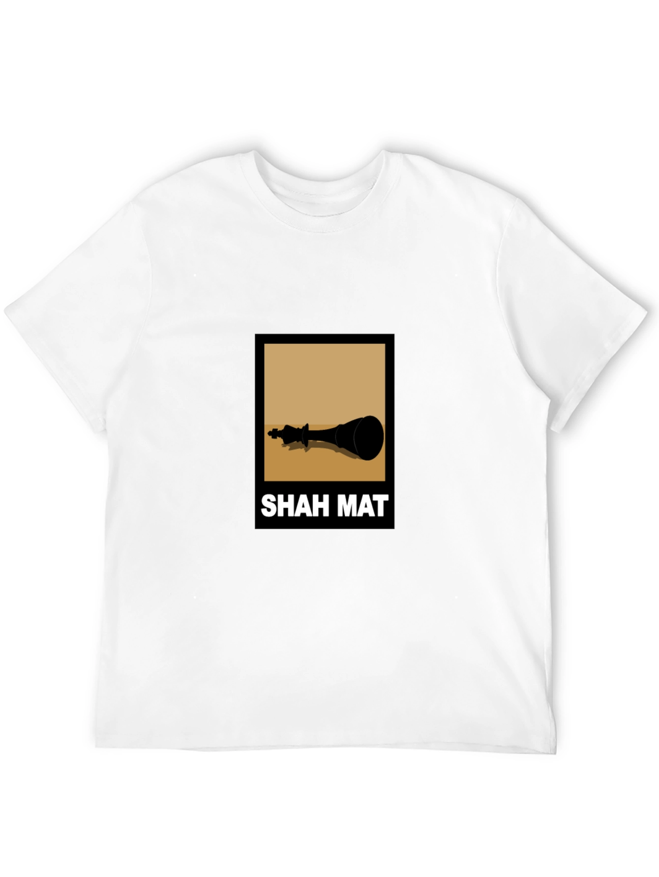 Shah Mat Chess King T-Shirt - Checkmate Tee