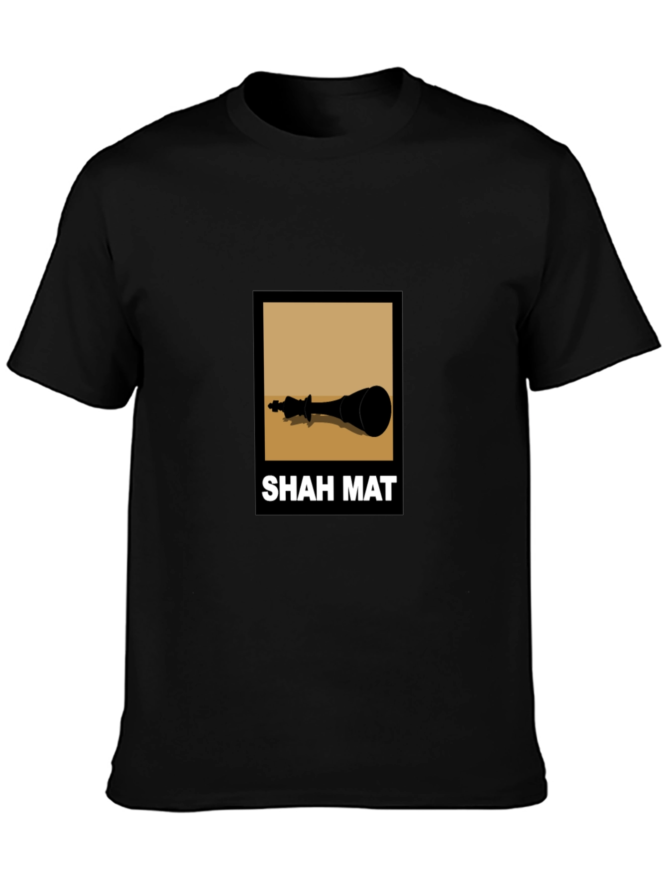 Shah Mat Chess King T-Shirt - Checkmate Tee