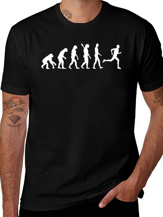 Evolution of Running T-Shirt - Black