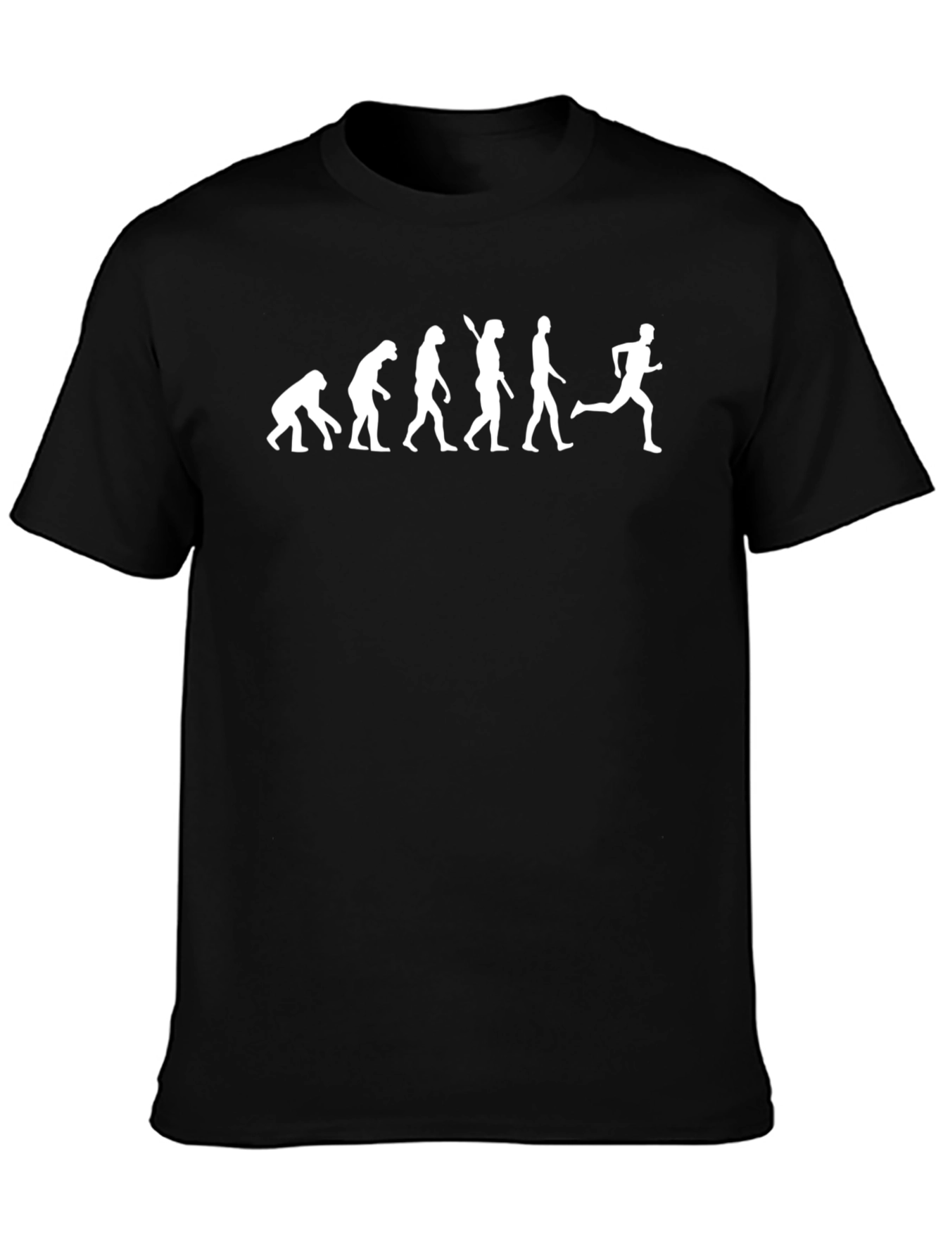 Evolution of Running T-Shirt - Black