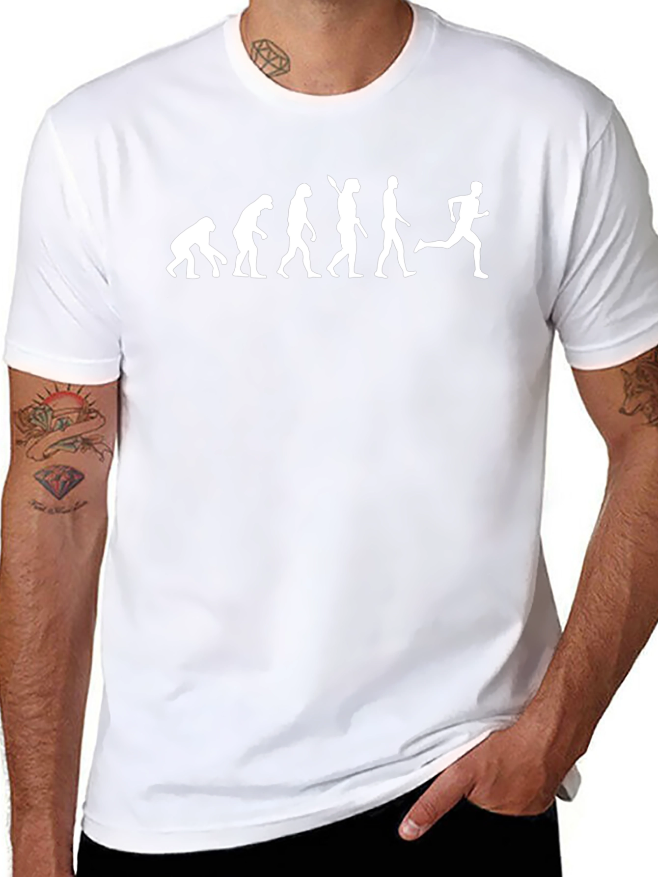 Evolution of Running T-Shirt - Black