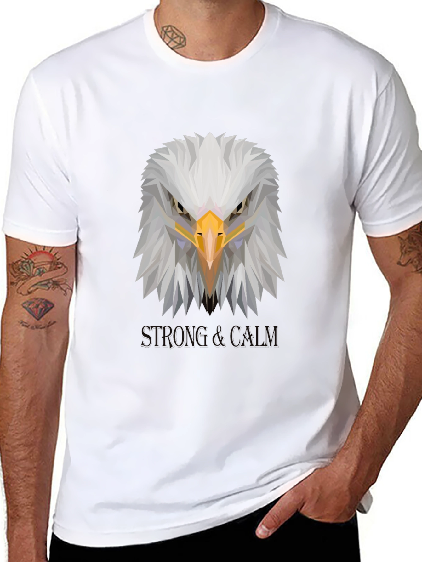 Eagle Graphic Black T-Shirt