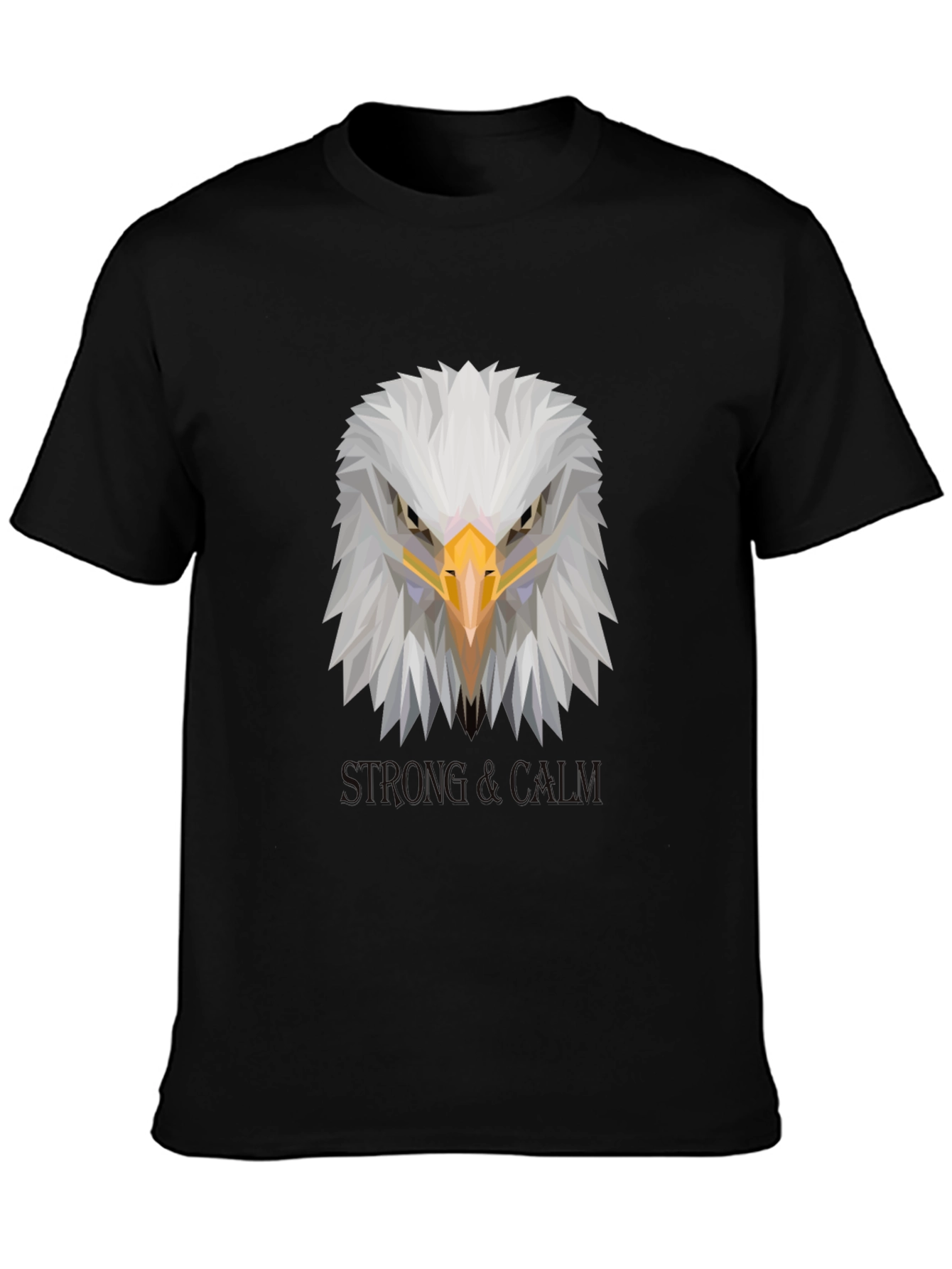 Eagle Graphic Black T-Shirt