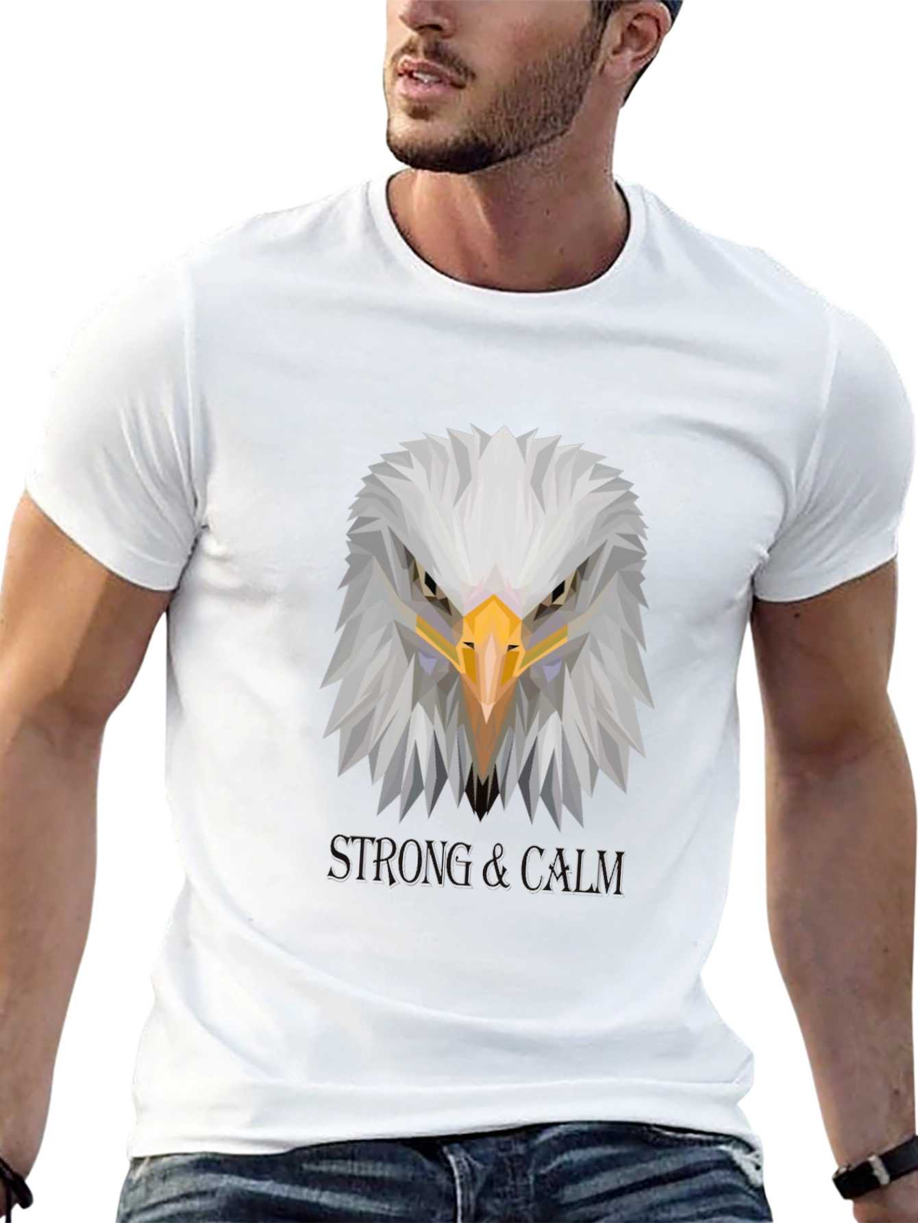 Eagle Graphic Black T-Shirt
