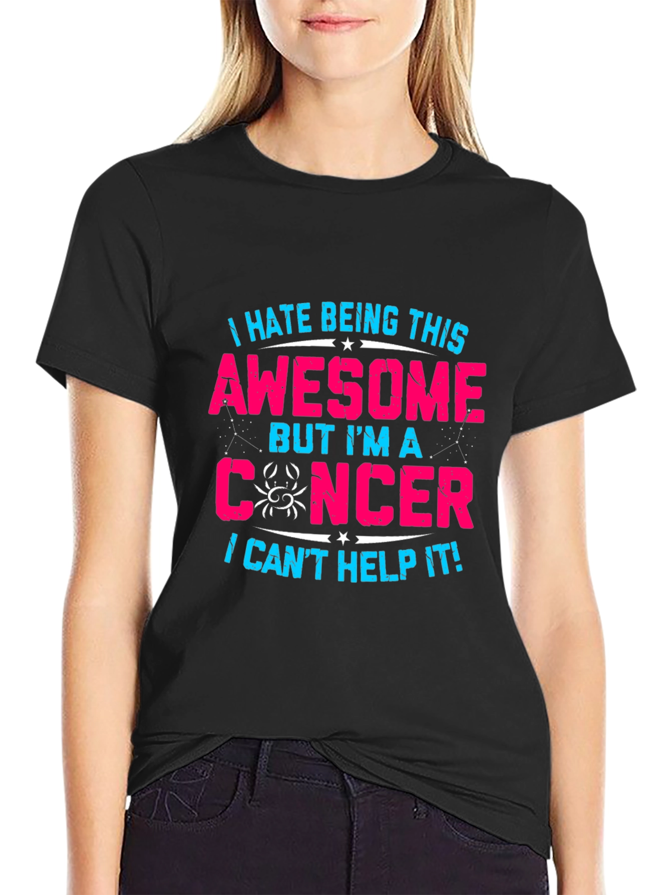 I Hate Being This Awesome Cancer Zodiac T-Shirt