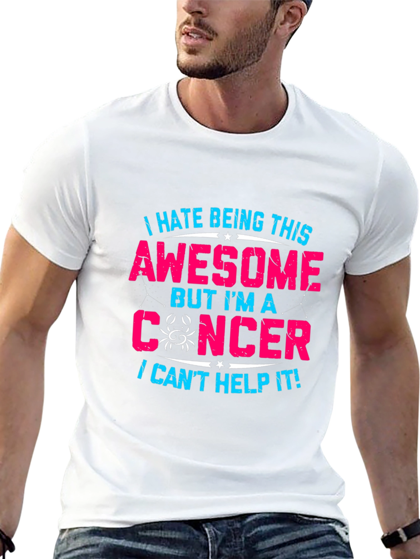 I Hate Being This Awesome Cancer Zodiac T-Shirt