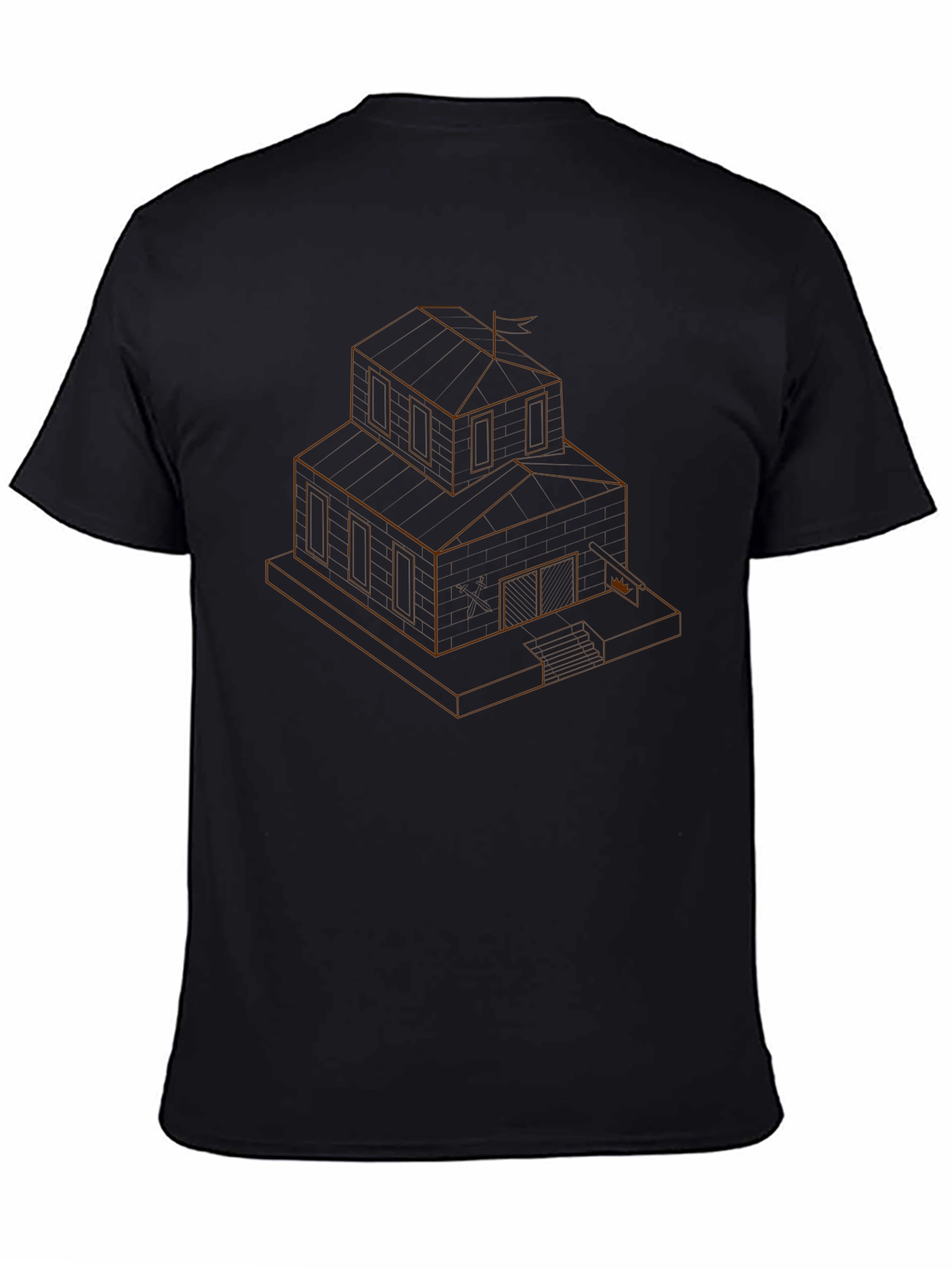 Modern Architect House Graphic T-Shirt