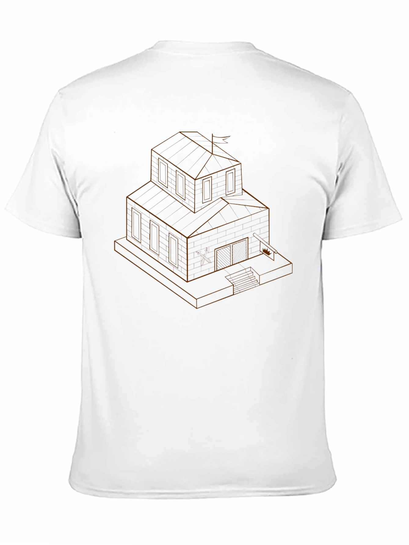 Modern Architect House Graphic T-Shirt