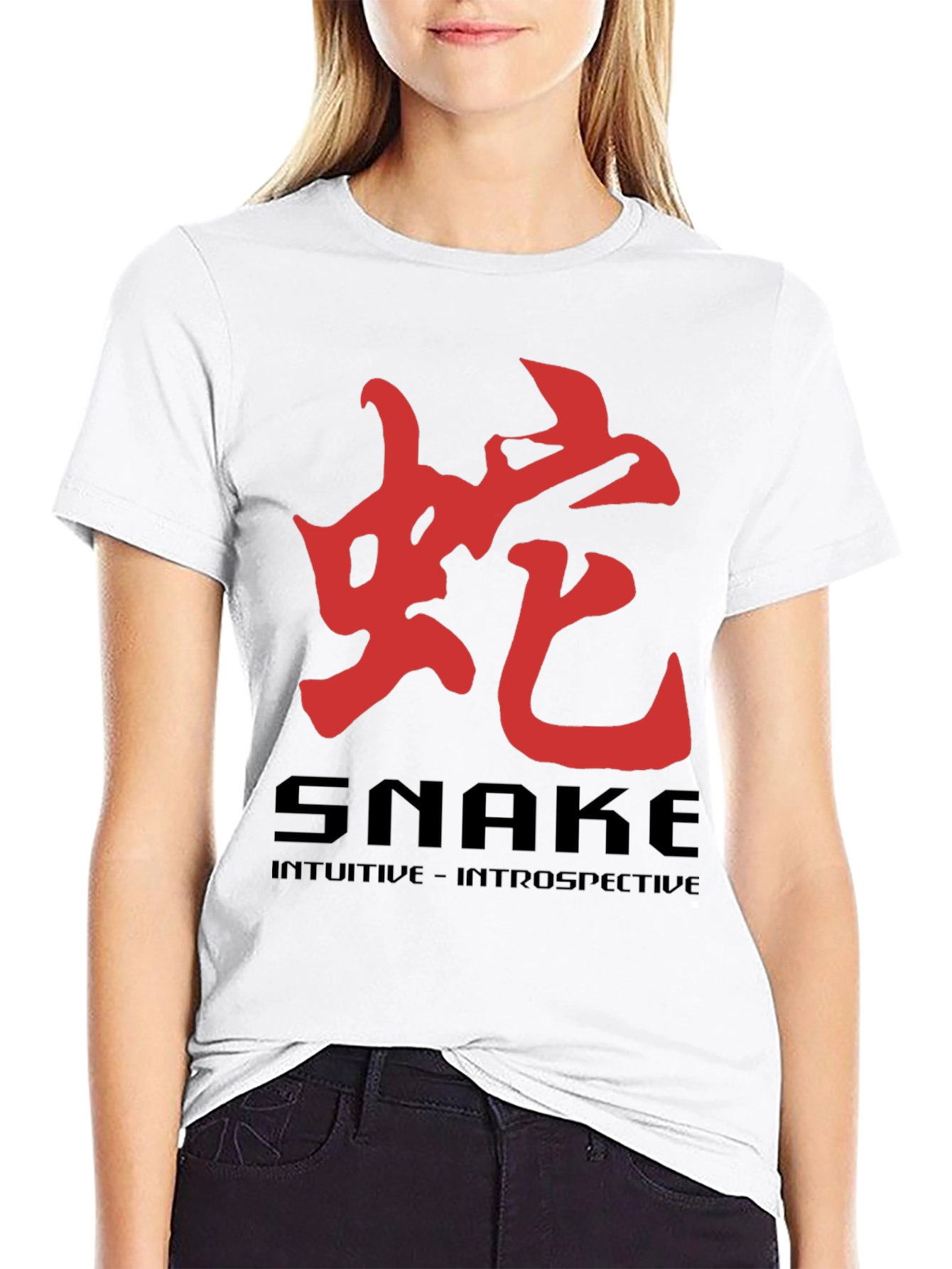 Snake Chinese Zodiac T-Shirt - Intuitive Design
