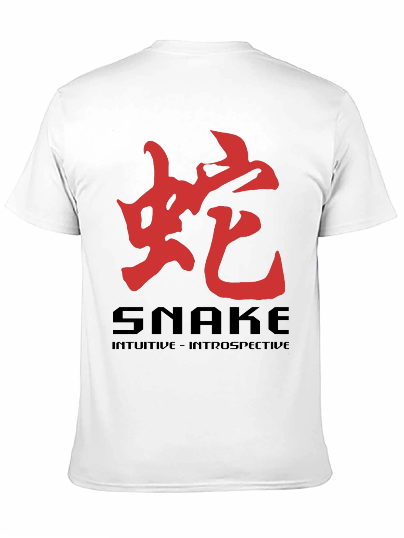 Snake Chinese Zodiac T-Shirt - Intuitive Design