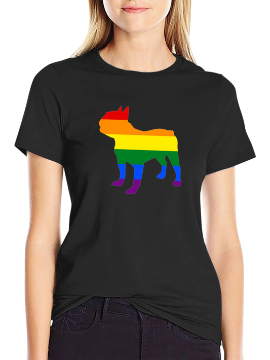 LGBTQ+ French Bulldog Pride T-Shirt