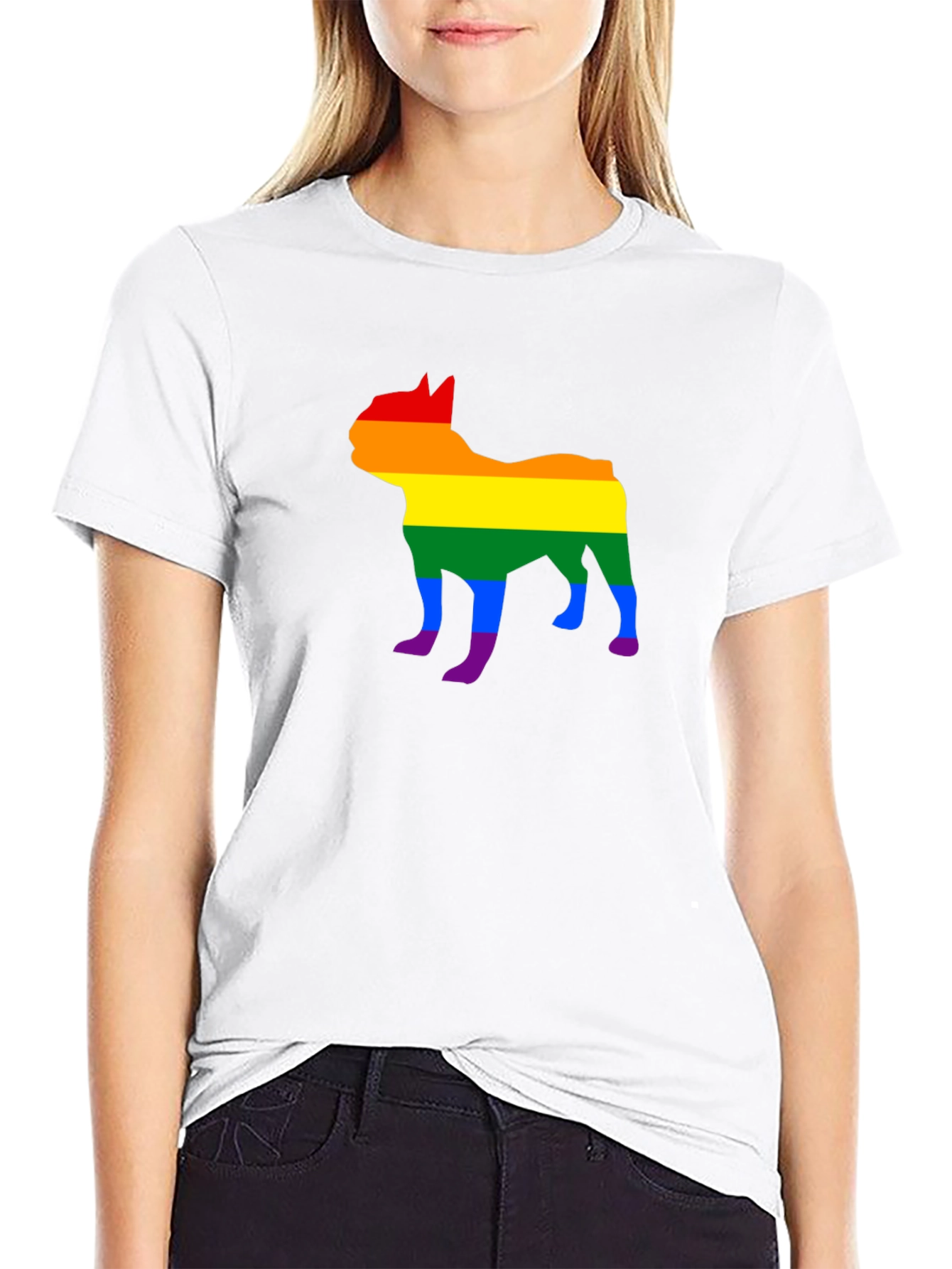 LGBTQ+ French Bulldog Pride T-Shirt