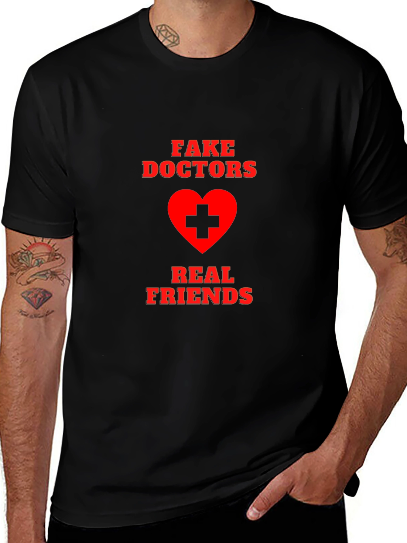Fake Doctors Real Friends Graphic T-Shirt