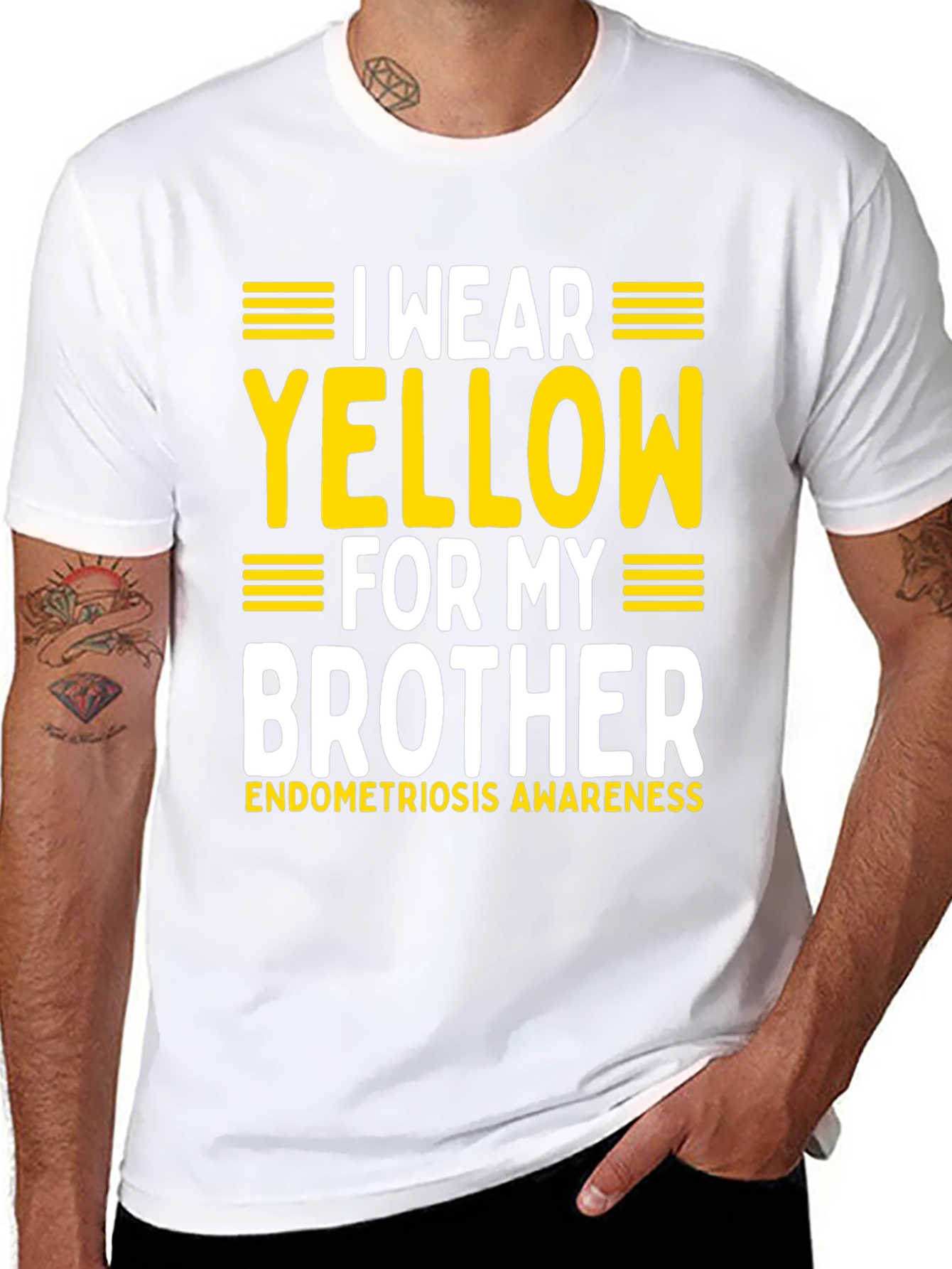 Yellow Brother Awareness T-Shirt