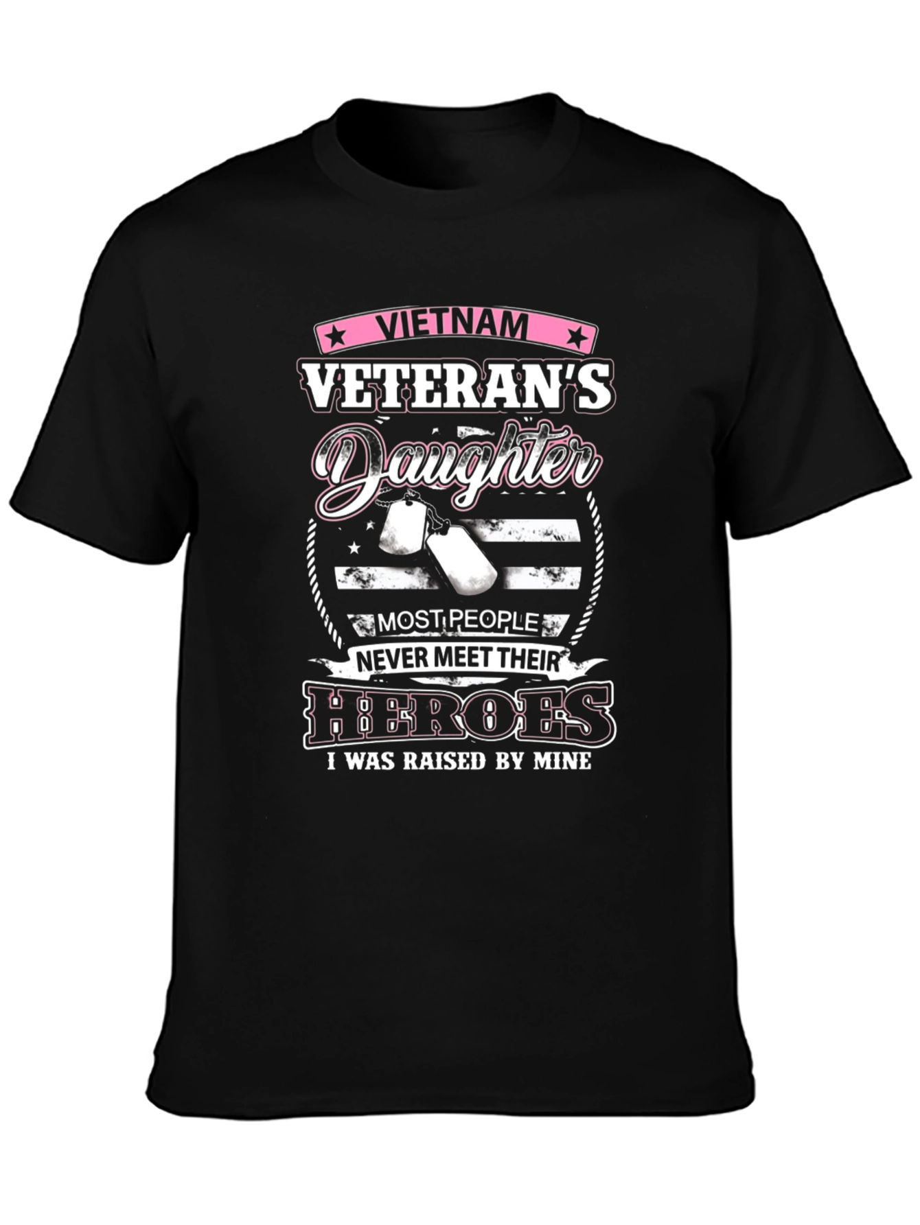Vietnam Veterans Daughter Graphic T-Shirt