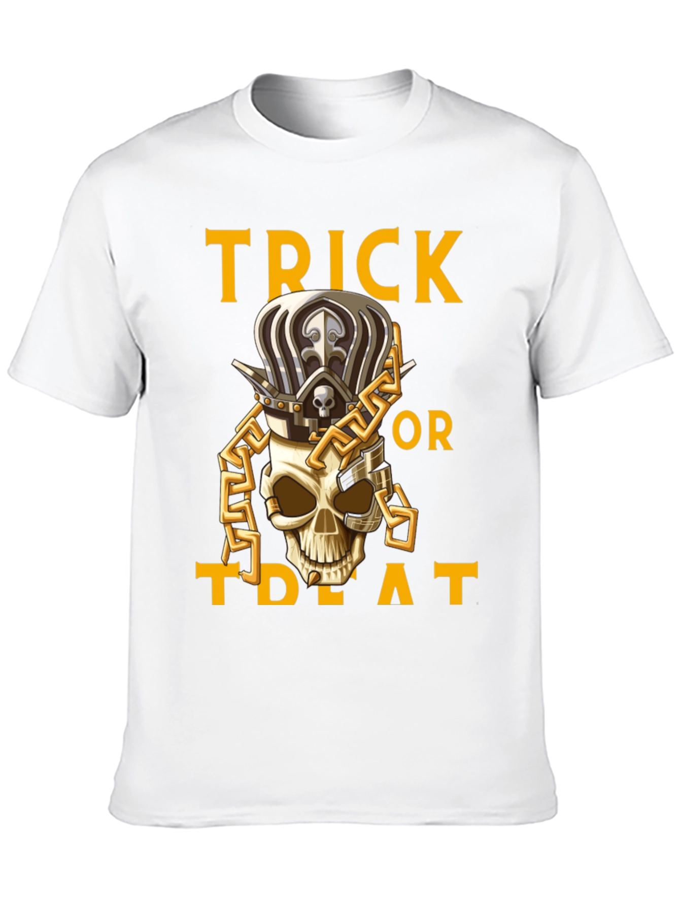 Skull King Halloween T-Shirt: Trick or Treat