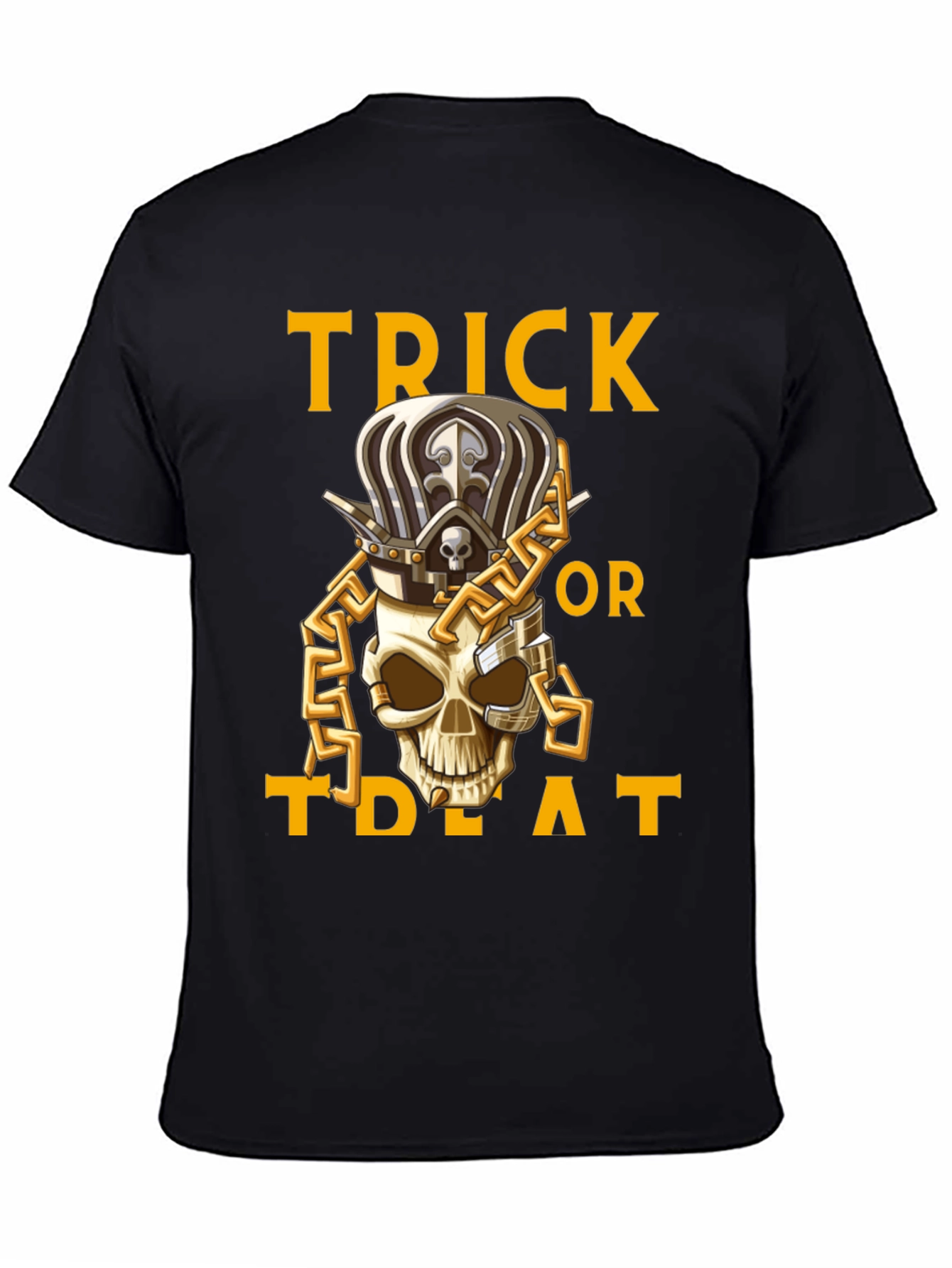 Skull King Halloween T-Shirt: Trick or Treat