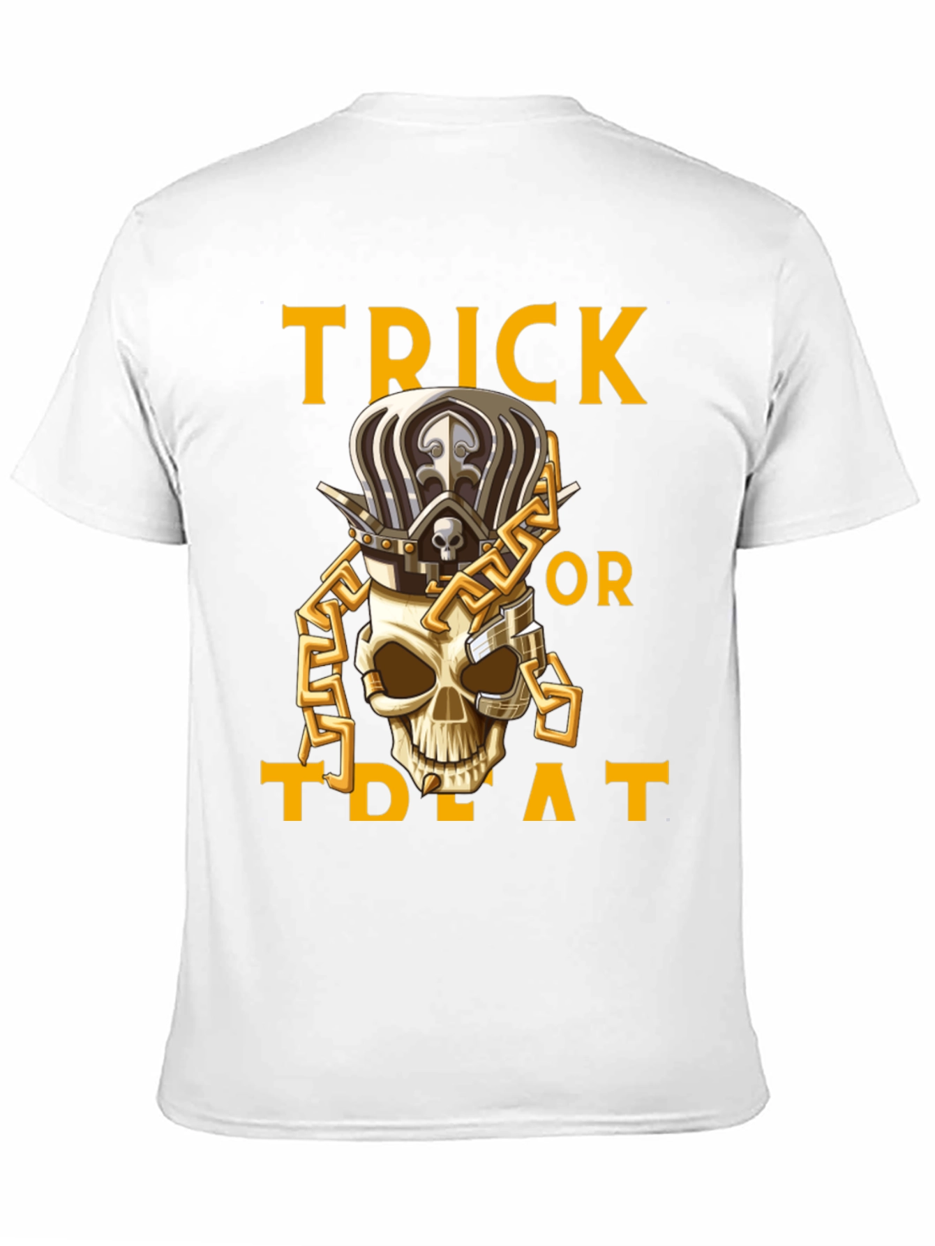 Skull King Halloween T-Shirt: Trick or Treat