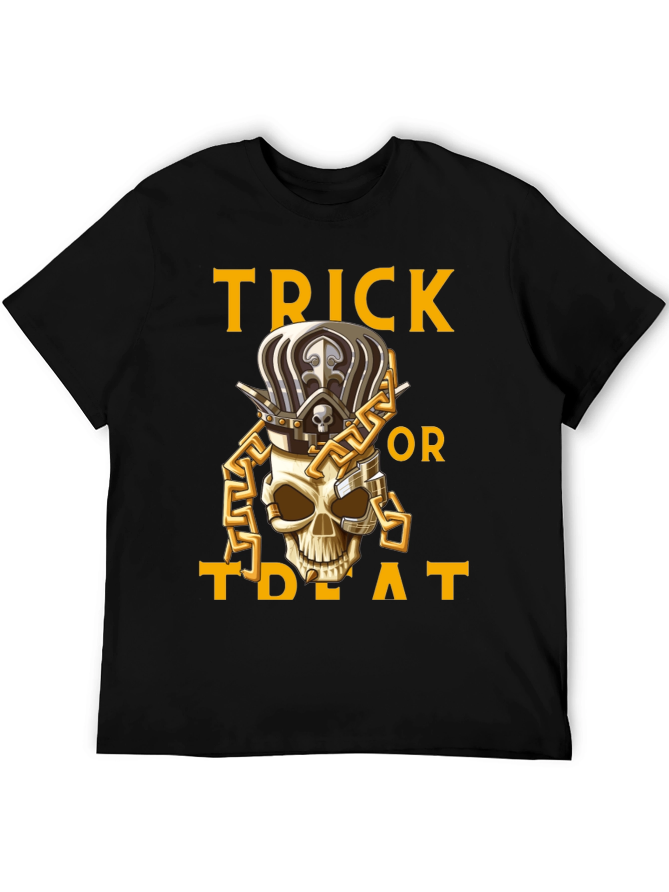 Skull King Halloween T-Shirt: Trick or Treat