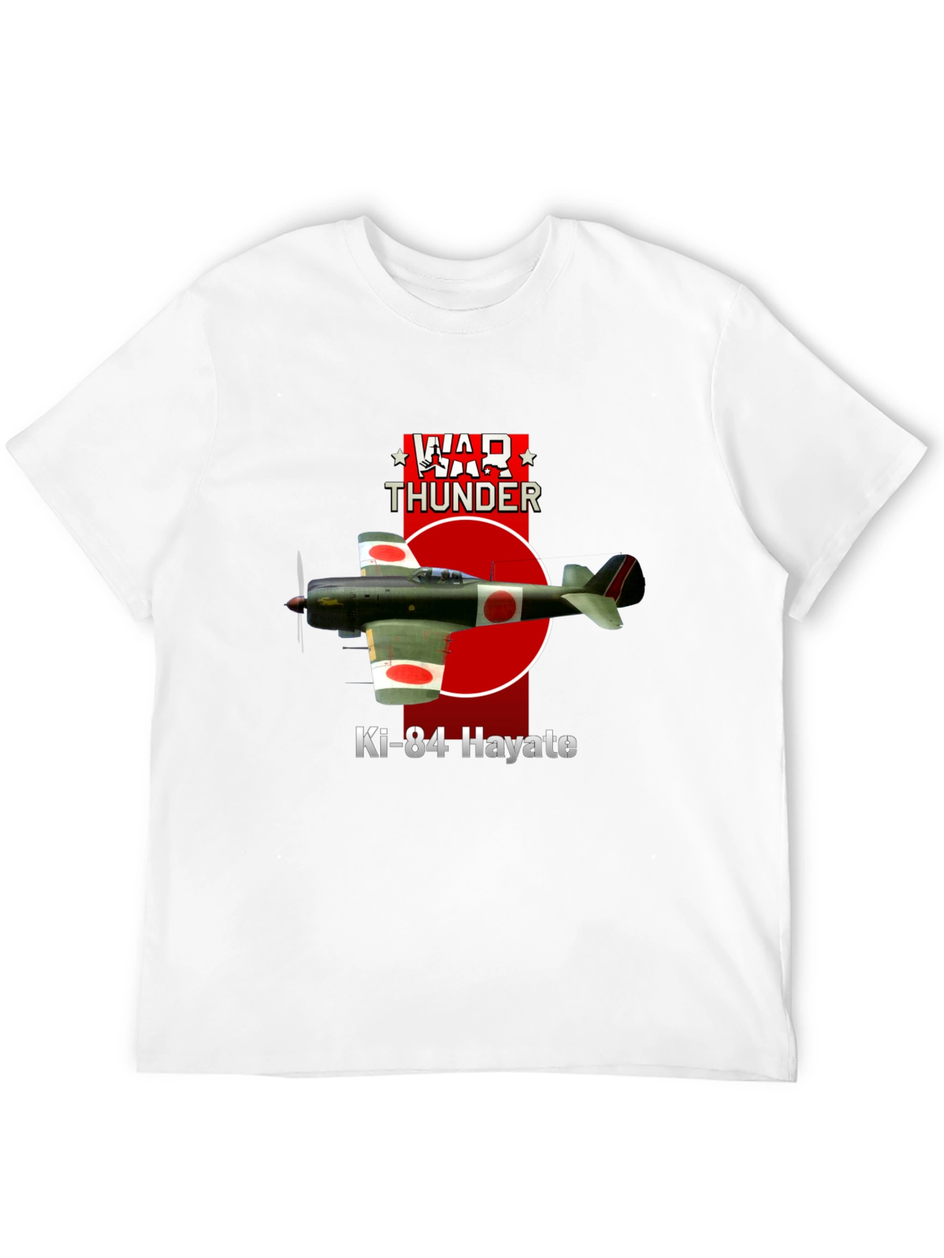 War Thunder Ki-84 Hayate T-Shirt - Military Aviation Tee