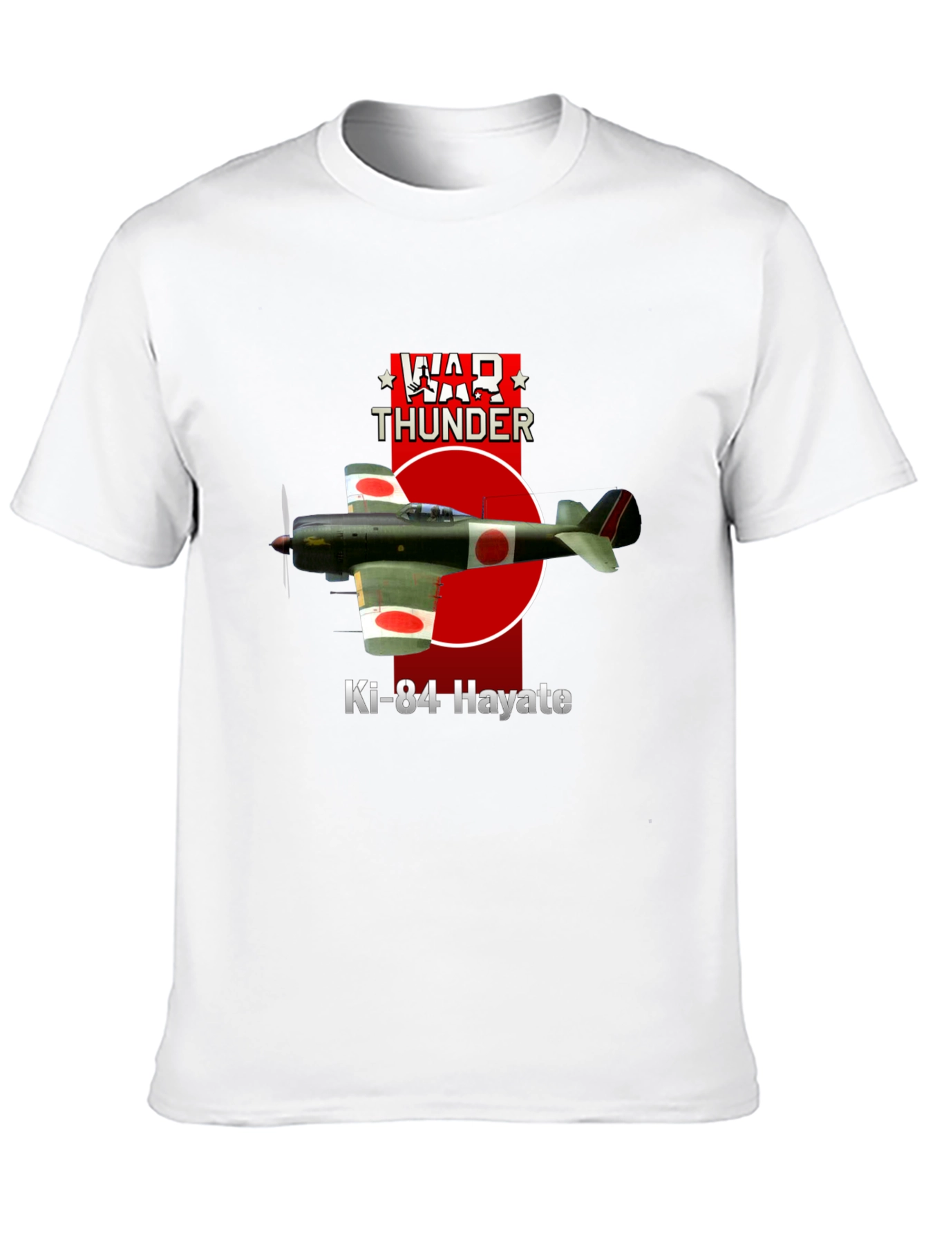 War Thunder Ki-84 Hayate T-Shirt - Military Aviation Tee